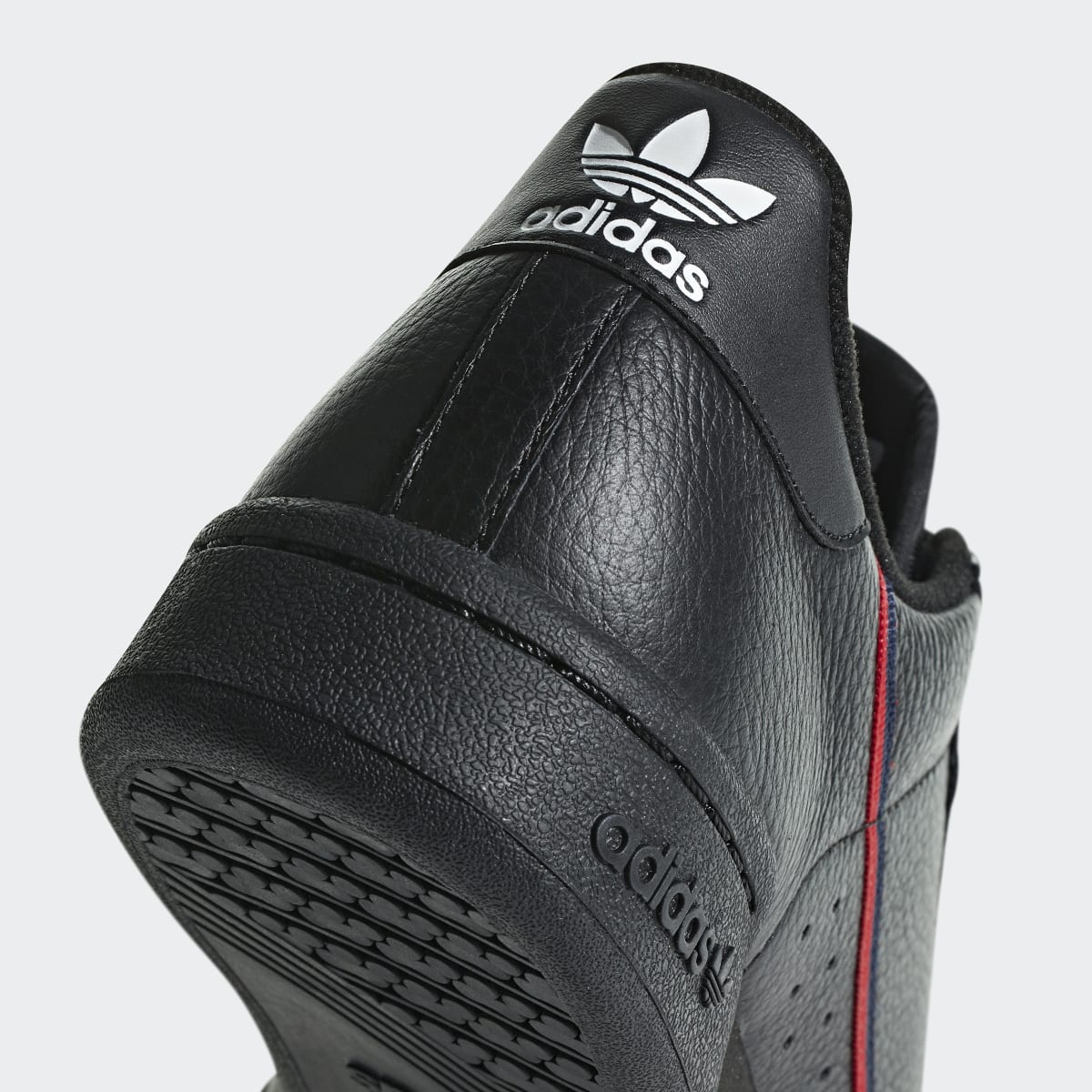 adidas Women's Continental 80 Shoes - Core Black / Scarlet / Collegiate Navy