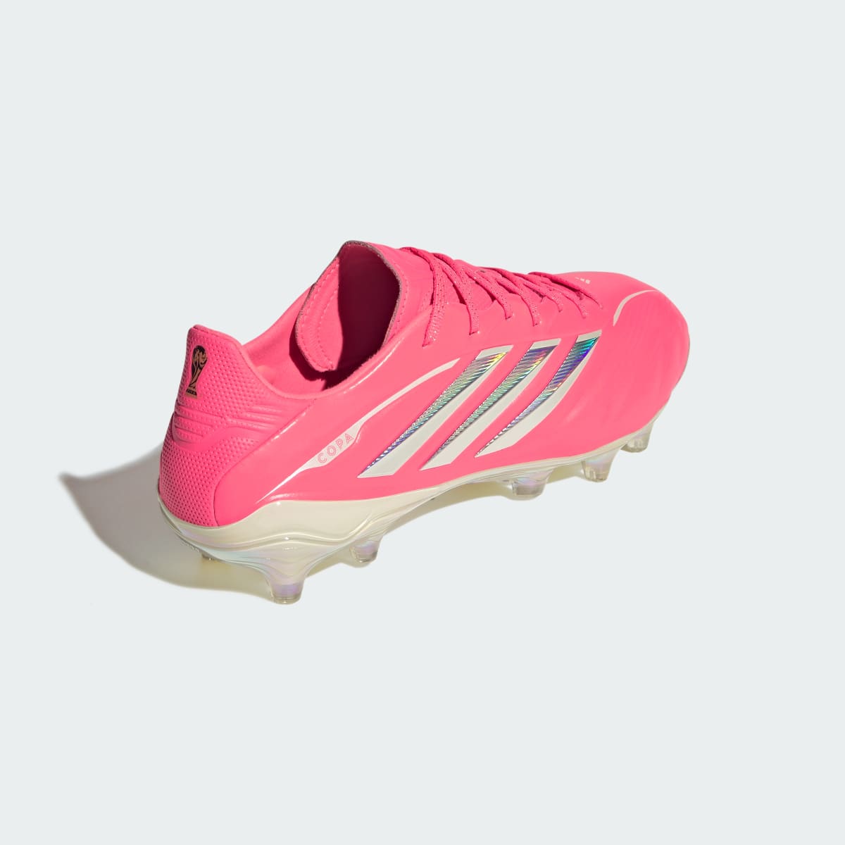 adidas Men's Copa Pure IV Elite Firm Ground Soccer Cleats - Solar Turbo / Ivory / Core Black