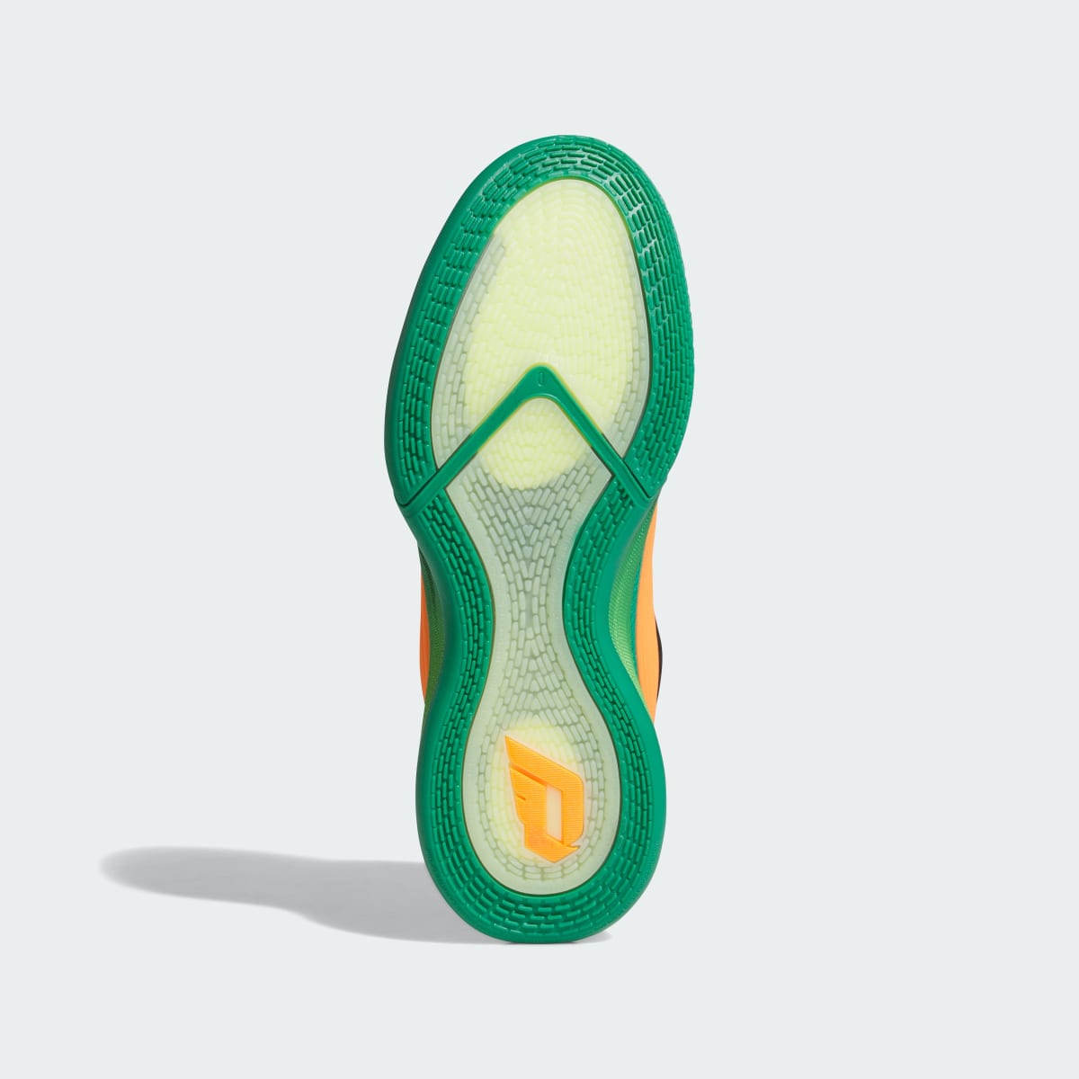 adidas Women's Dame X Shoes - Court Green / Lucid Orange / Frozen Lemon