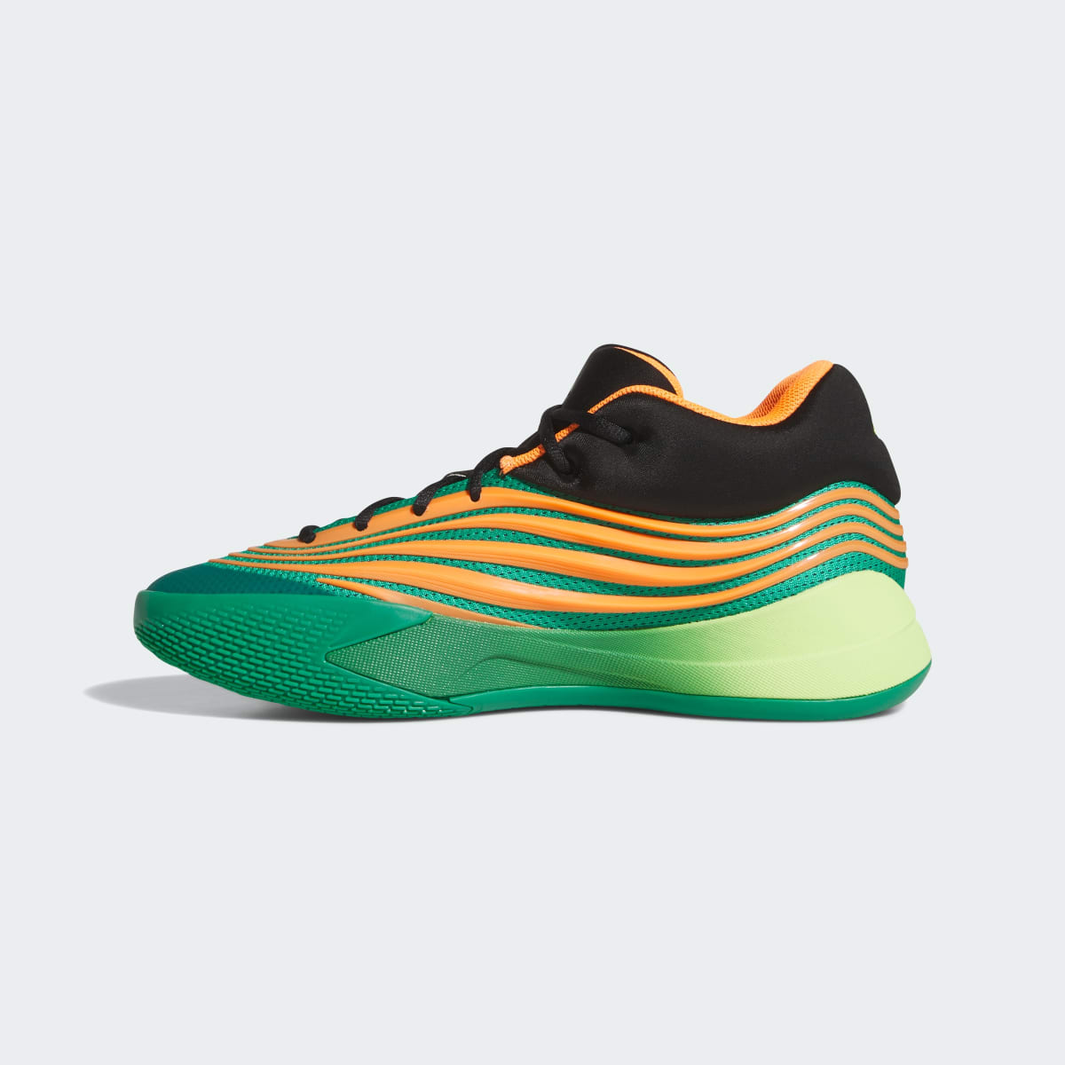 adidas Women's Dame X Shoes - Court Green / Lucid Orange / Frozen Lemon