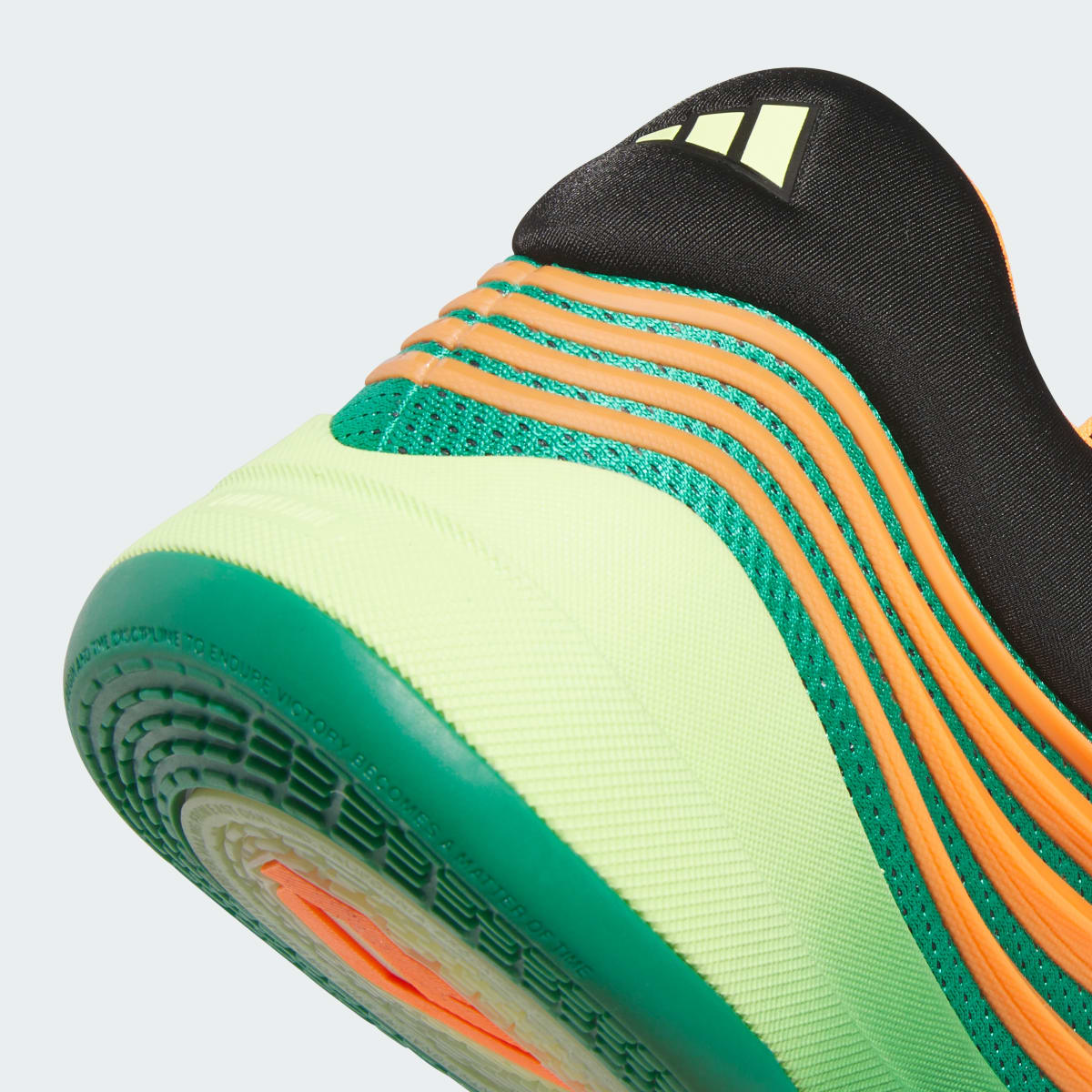 adidas Women's Dame X Shoes - Court Green / Lucid Orange / Frozen Lemon