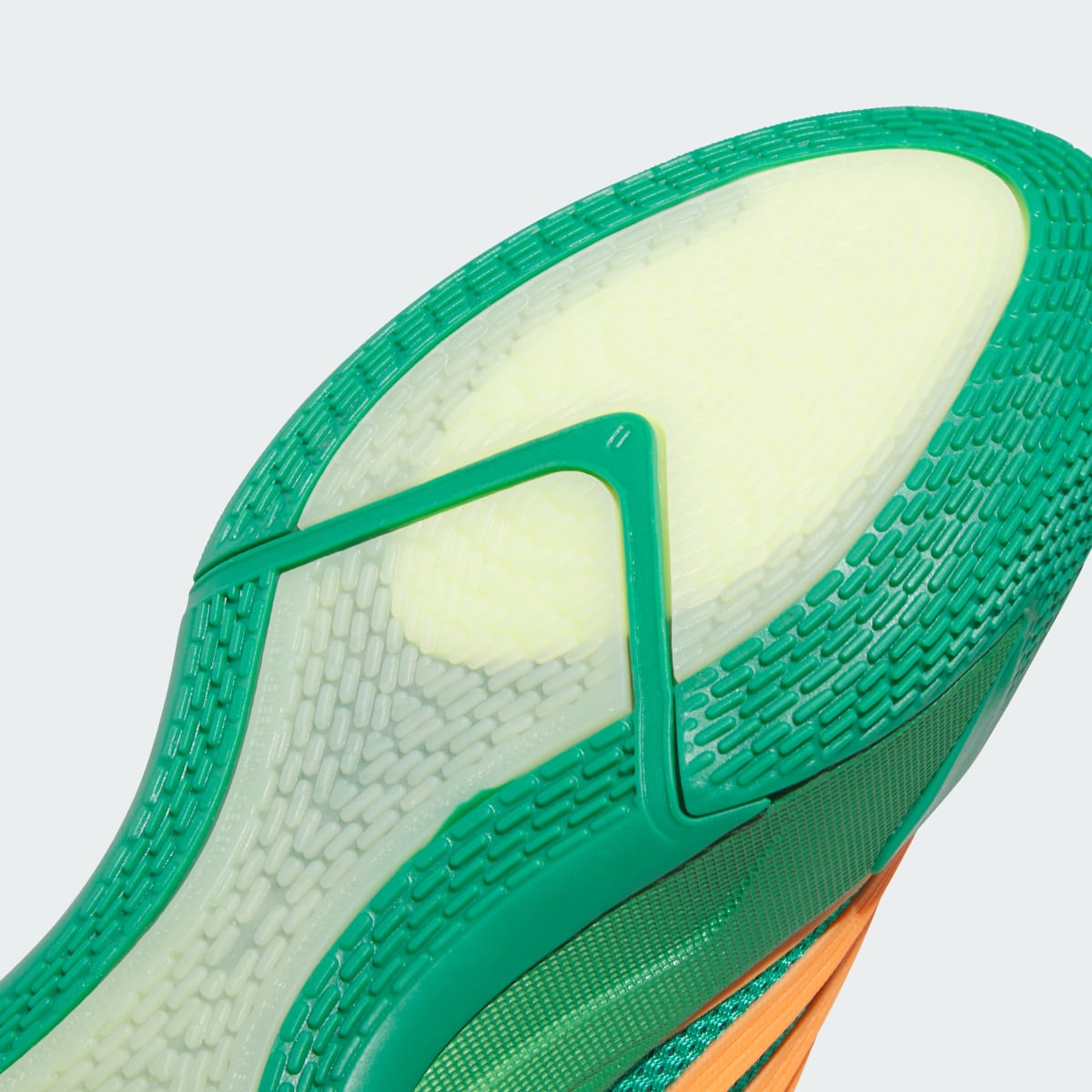 adidas Women's Dame X Shoes - Court Green / Lucid Orange / Frozen Lemon