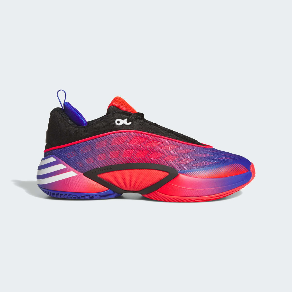 adidas Women's DON Issue 8 Shoes - Core Black / Lucid Red / Lucid Blue