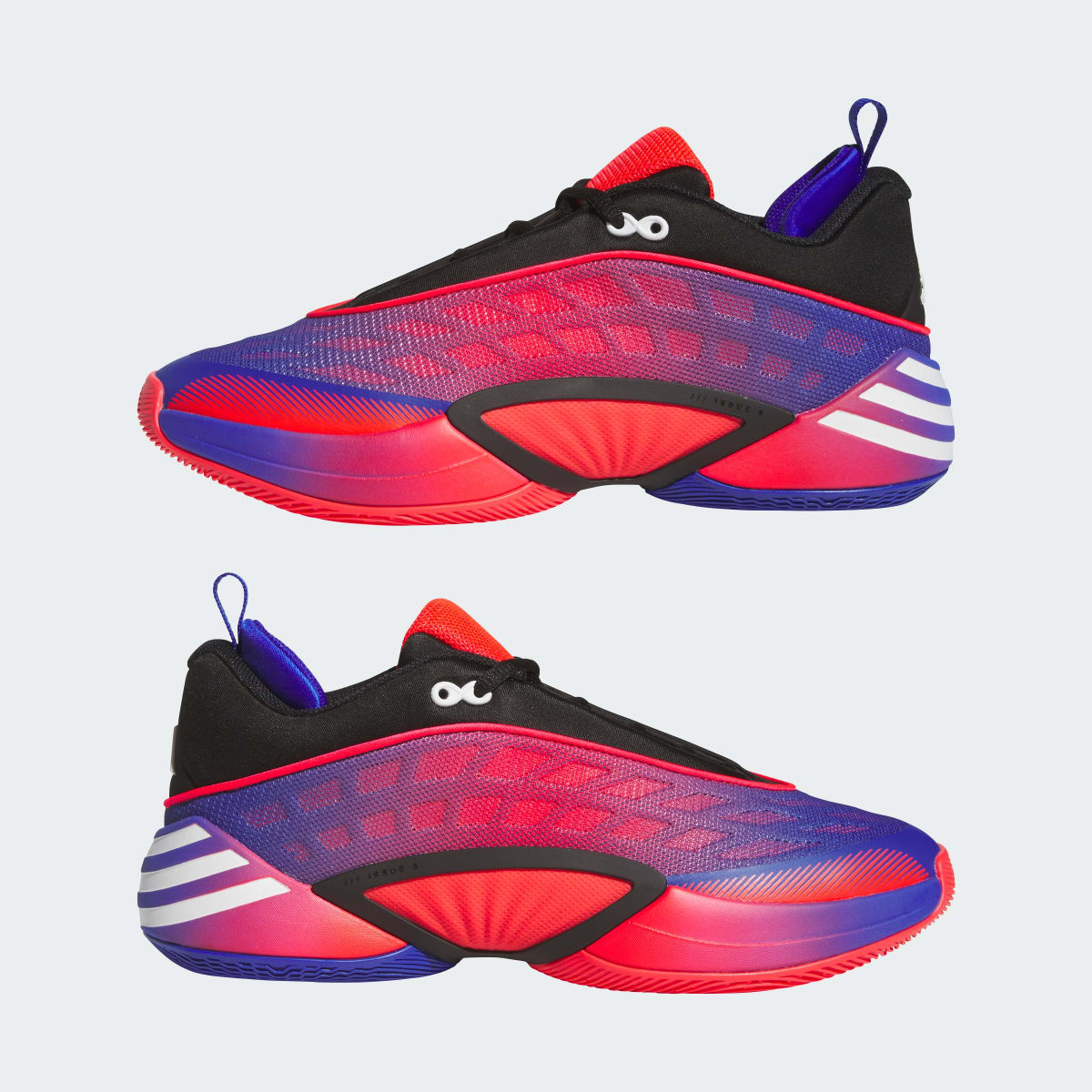 adidas Women's DON Issue 8 Shoes - Core Black / Lucid Red / Lucid Blue