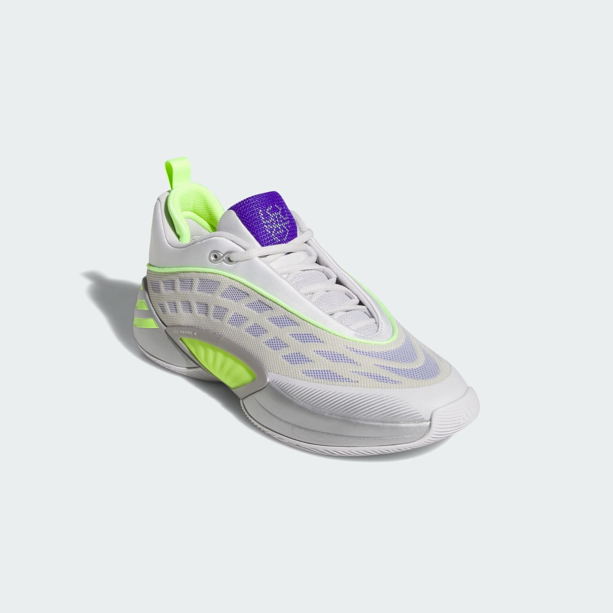 adidas Women's DON Issue 8 Shoes - Silver Metallic / Lucid Lemon / Dash Grey