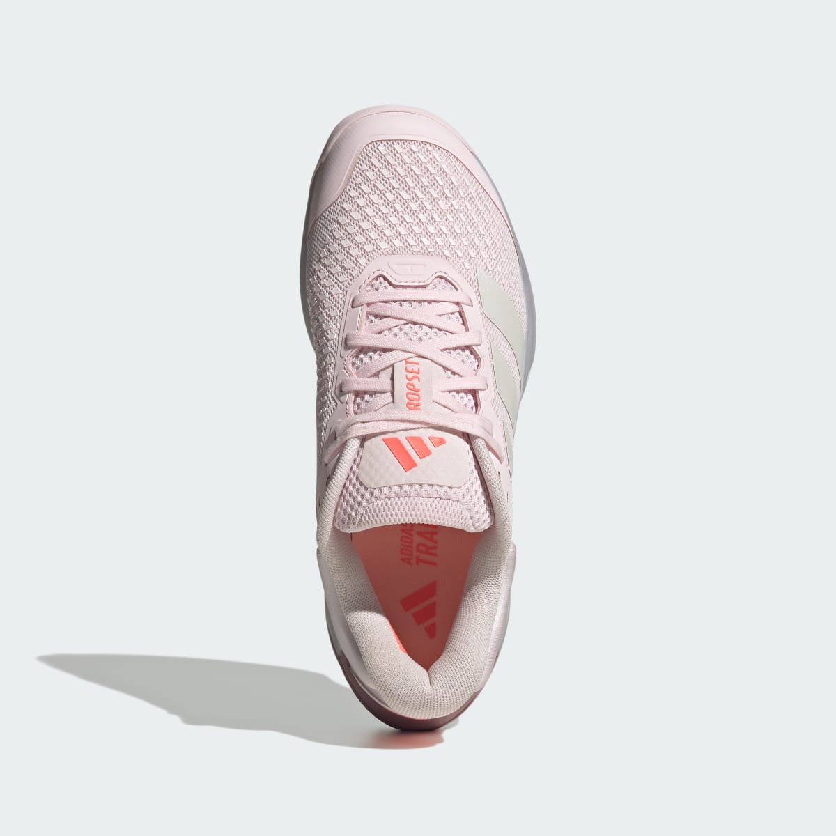 adidas Women's Dropset 4 Power Training Shoes - Distilled Pink / Zero Metalic / Solar Turbo