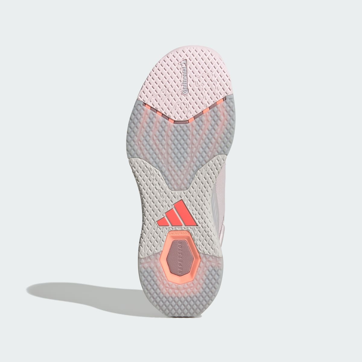 adidas Women's Dropset 4 Power Training Shoes - Distilled Pink / Zero Metalic / Solar Turbo