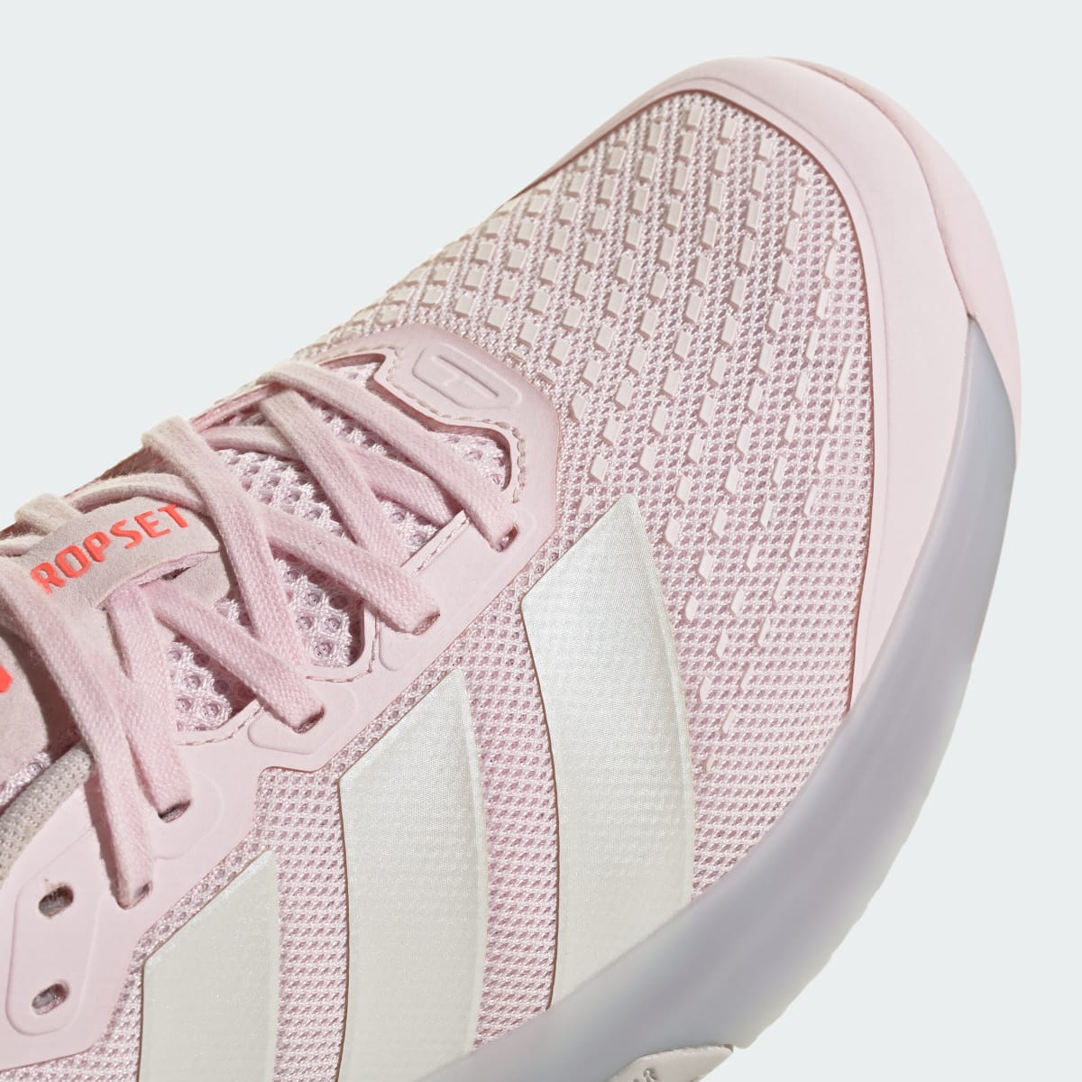 adidas Women's Dropset 4 Power Training Shoes - Distilled Pink / Zero Metalic / Solar Turbo