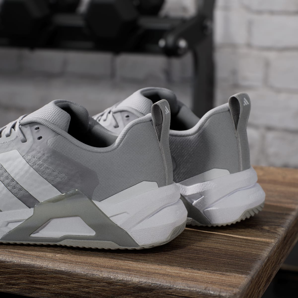 adidas Men's Dropset Control Training Shoes - Grey Two / Cloud White / Cloud White