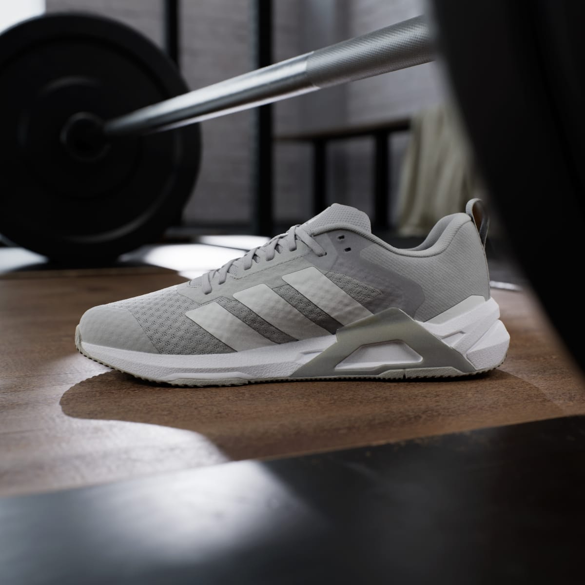 adidas Men's Dropset Control Training Shoes - Grey Two / Cloud White / Cloud White
