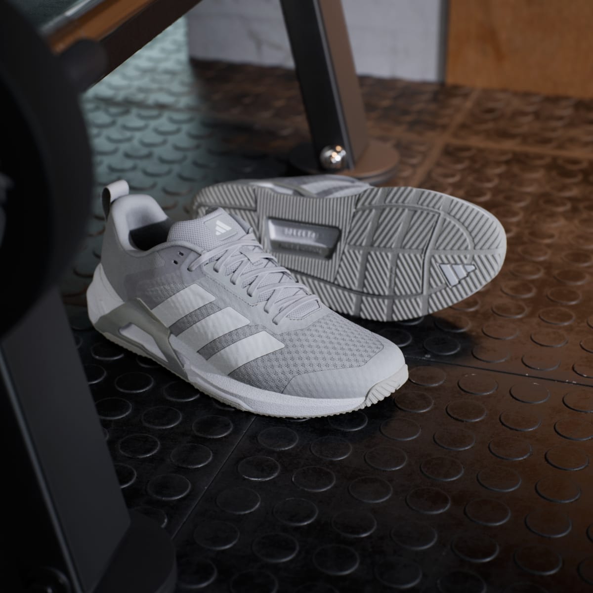 adidas Men's Dropset Control Training Shoes - Grey Two / Cloud White / Cloud White