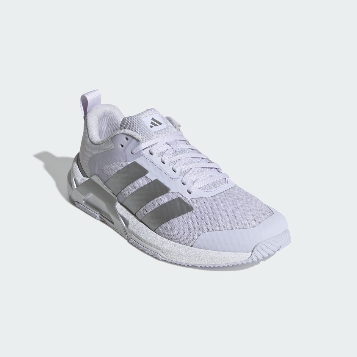 adidas Women's Dropset Control Training Shoes - Frozen Purple / Silver Metallic / Cloud White