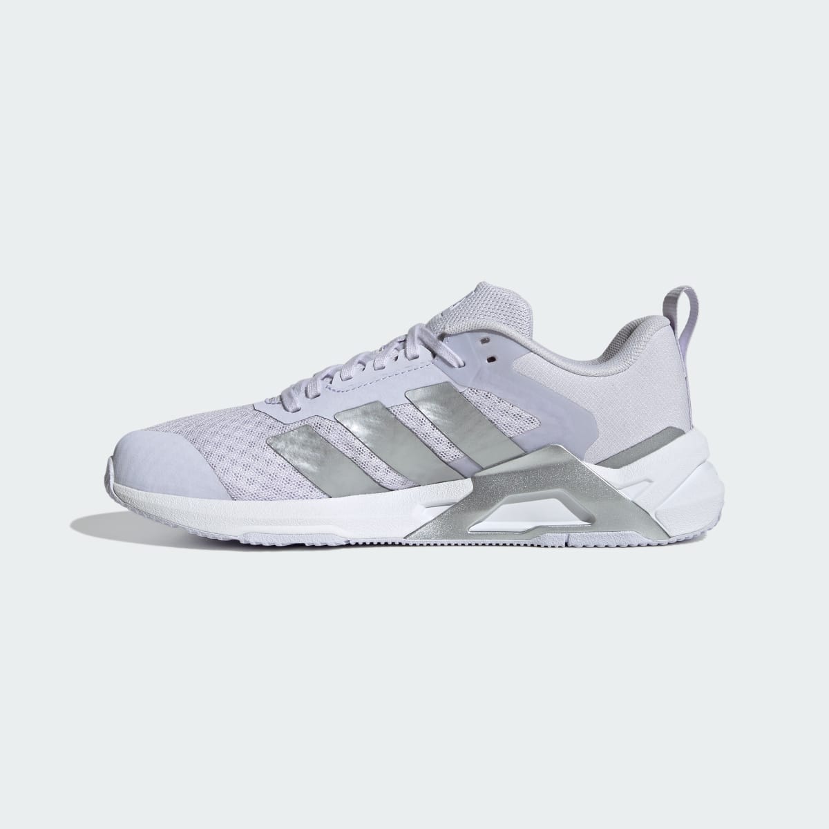 adidas Women's Dropset Control Training Shoes - Frozen Purple / Silver Metallic / Cloud White