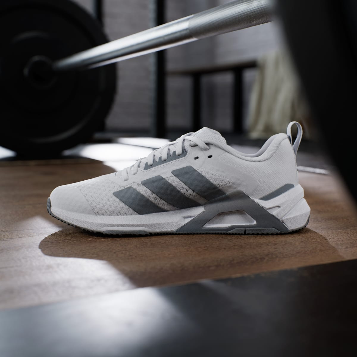 adidas Women's Dropset Control Training Shoes - Cloud White / Grey / Lucid Red