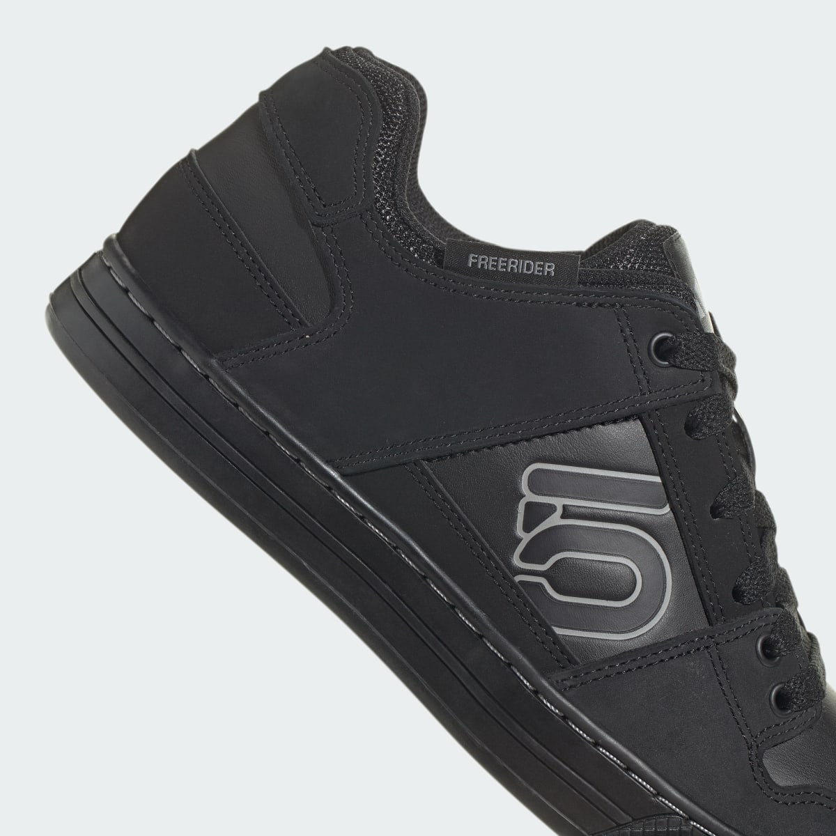 adidas Men's Five Ten Freerider DLX Mountain Bike Shoes - Core Black / Core Black / Grey Three
