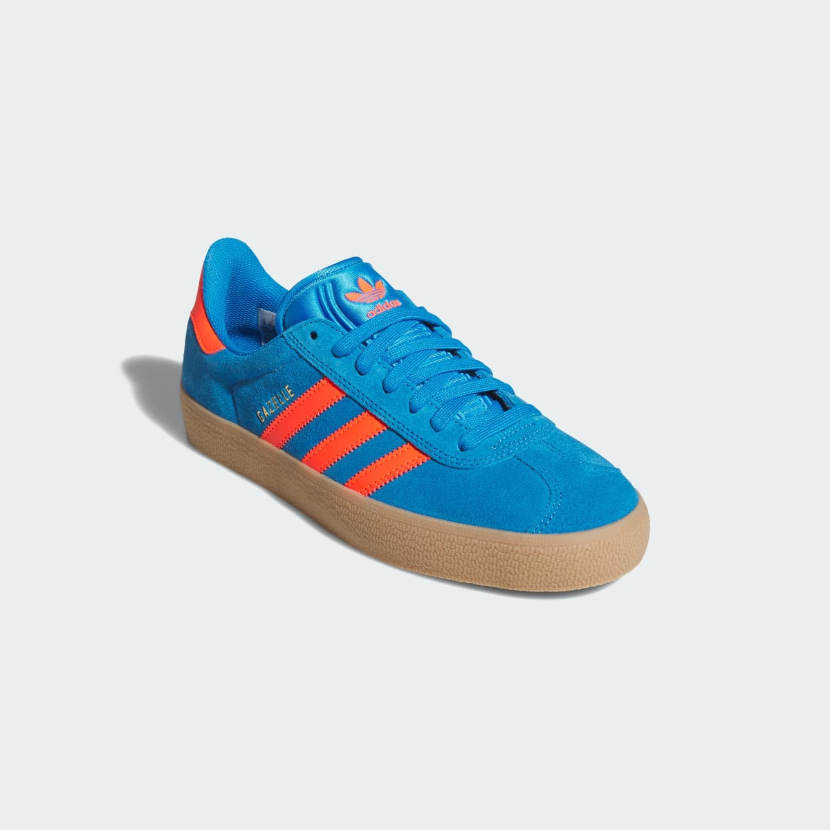 adidas Women's Gazelle ADV Shoes - Bright Blue / Solar Red / Gum