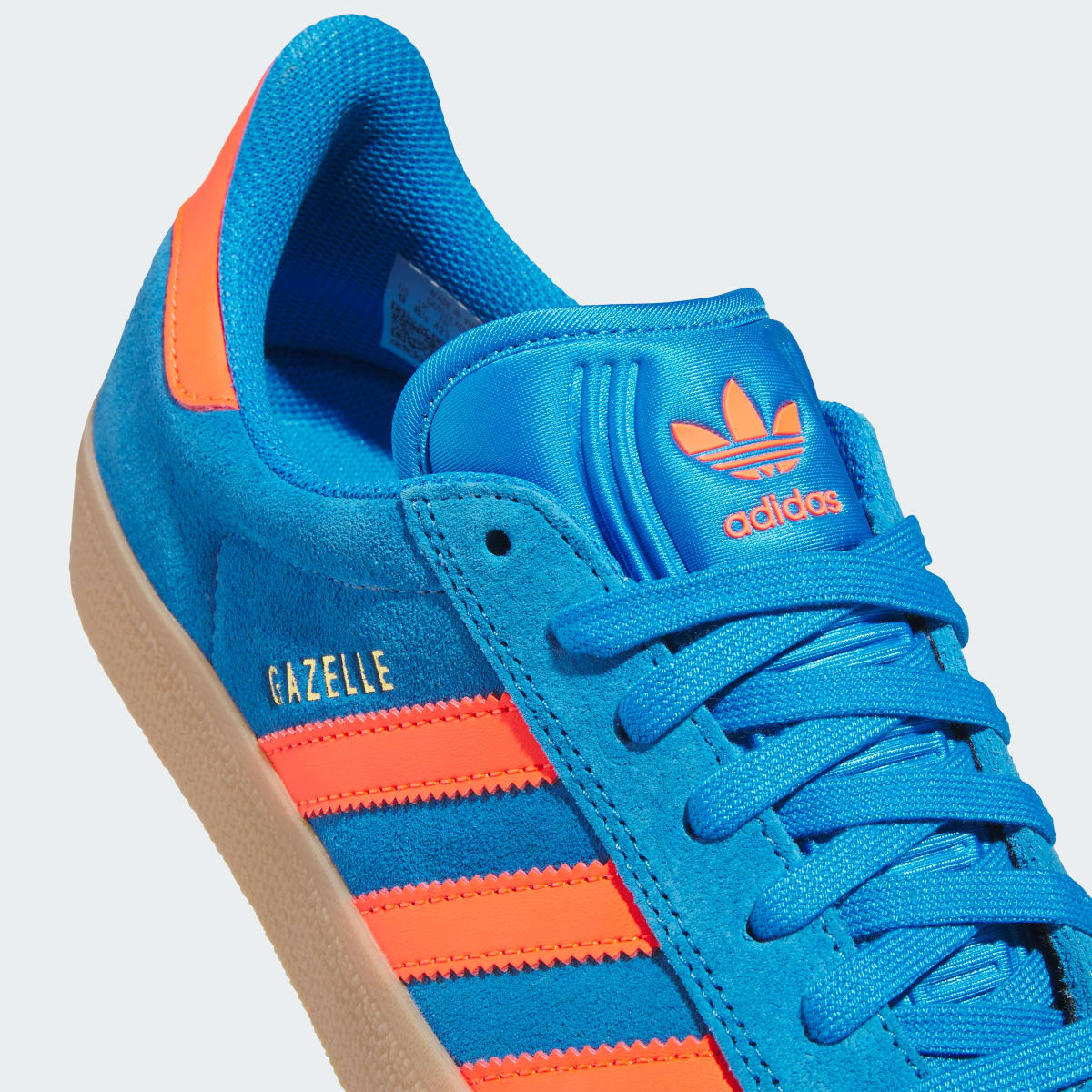 adidas Women's Gazelle ADV Shoes - Bright Blue / Solar Red / Gum