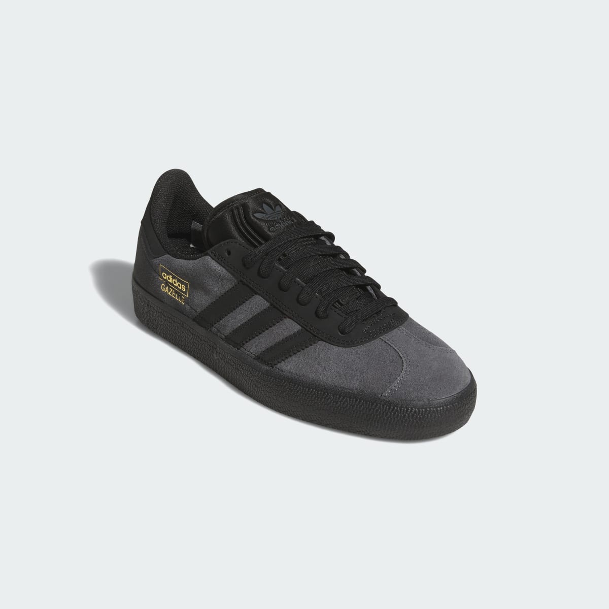 adidas Women's Gazelle ADV Shoes - Grey Six / Core Black / Gold Metallic
