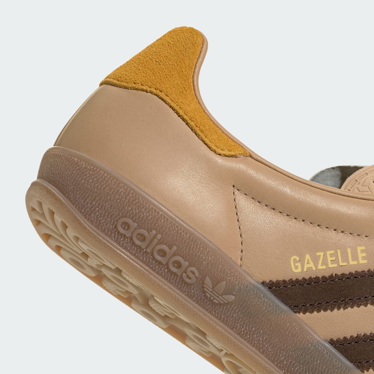 adidas Women's Gazelle Indoor Shoes - Magic Beige / Brown / Preloved Yellow