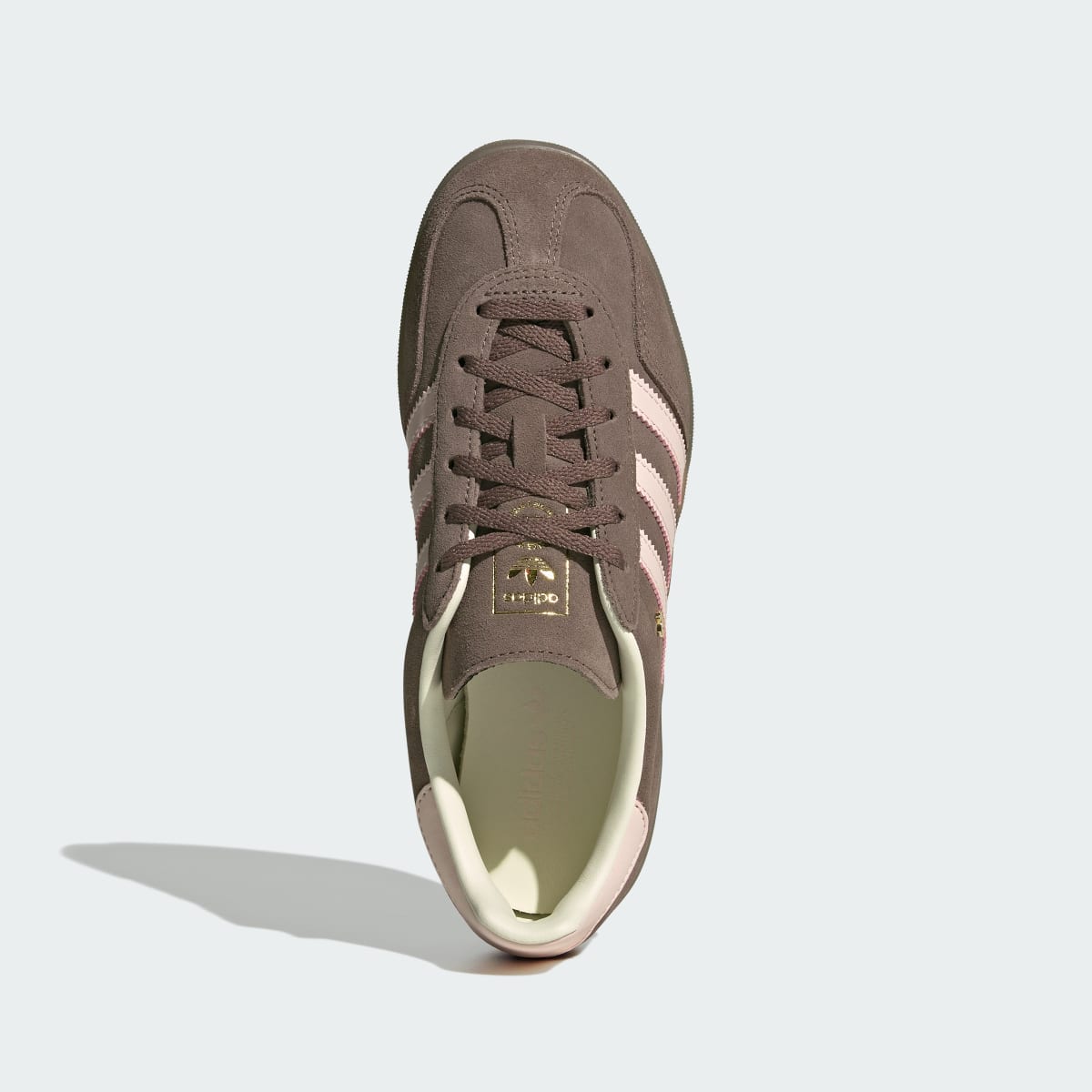 adidas Women's Gazelle Indoor Shoes - Earth Strata / Wonder Quartz / Gum