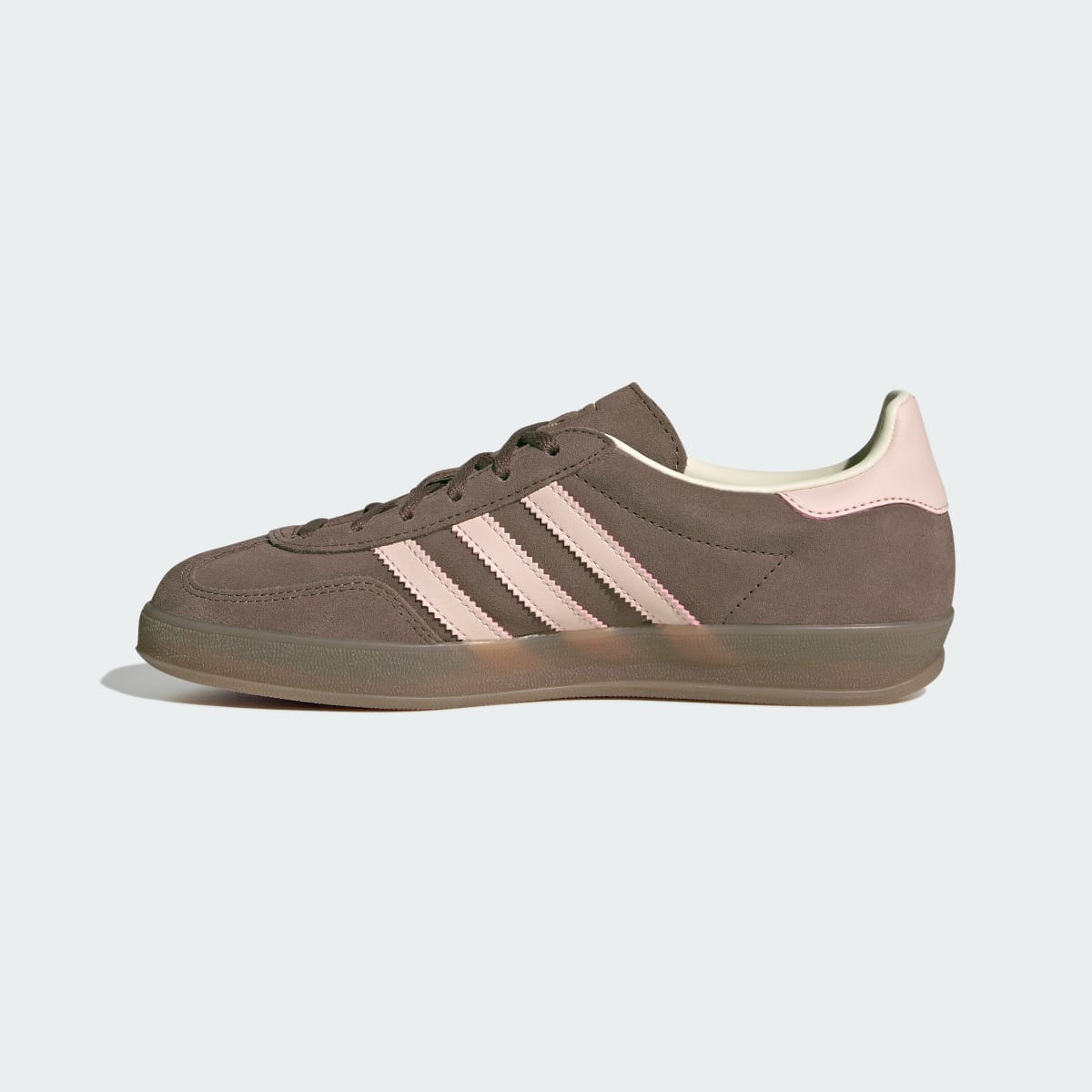 adidas Women's Gazelle Indoor Shoes - Earth Strata / Wonder Quartz / Gum