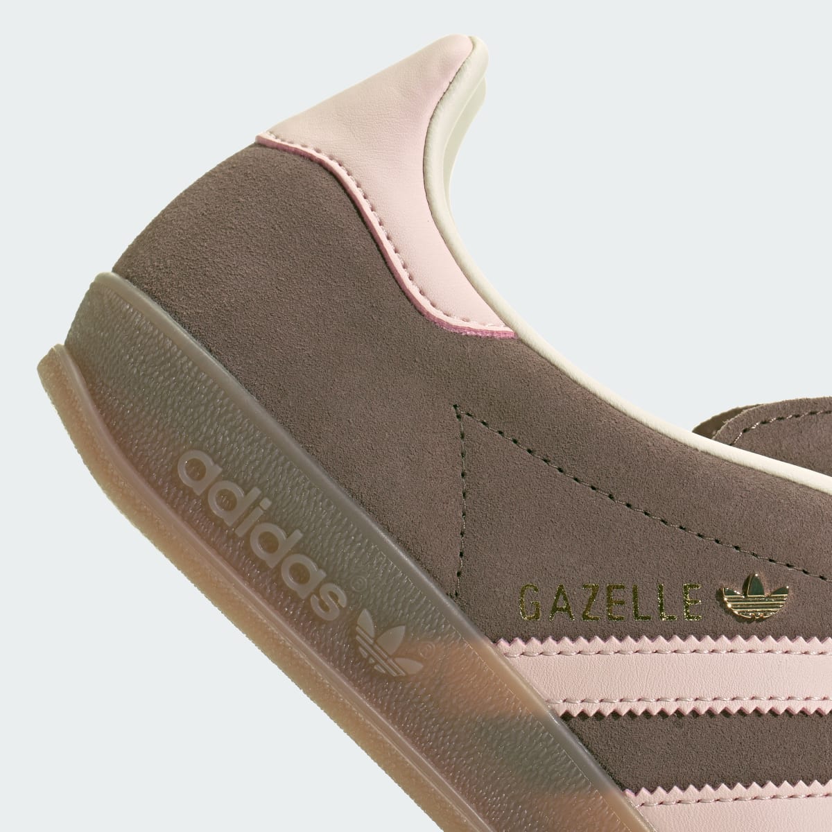 adidas Women's Gazelle Indoor Shoes - Earth Strata / Wonder Quartz / Gum