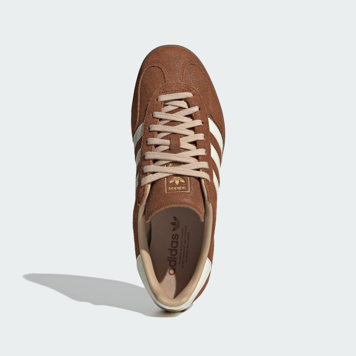 adidas Women's Gazelle Indoor Shoes - Dusky Bronze / Off White / Magic Beige