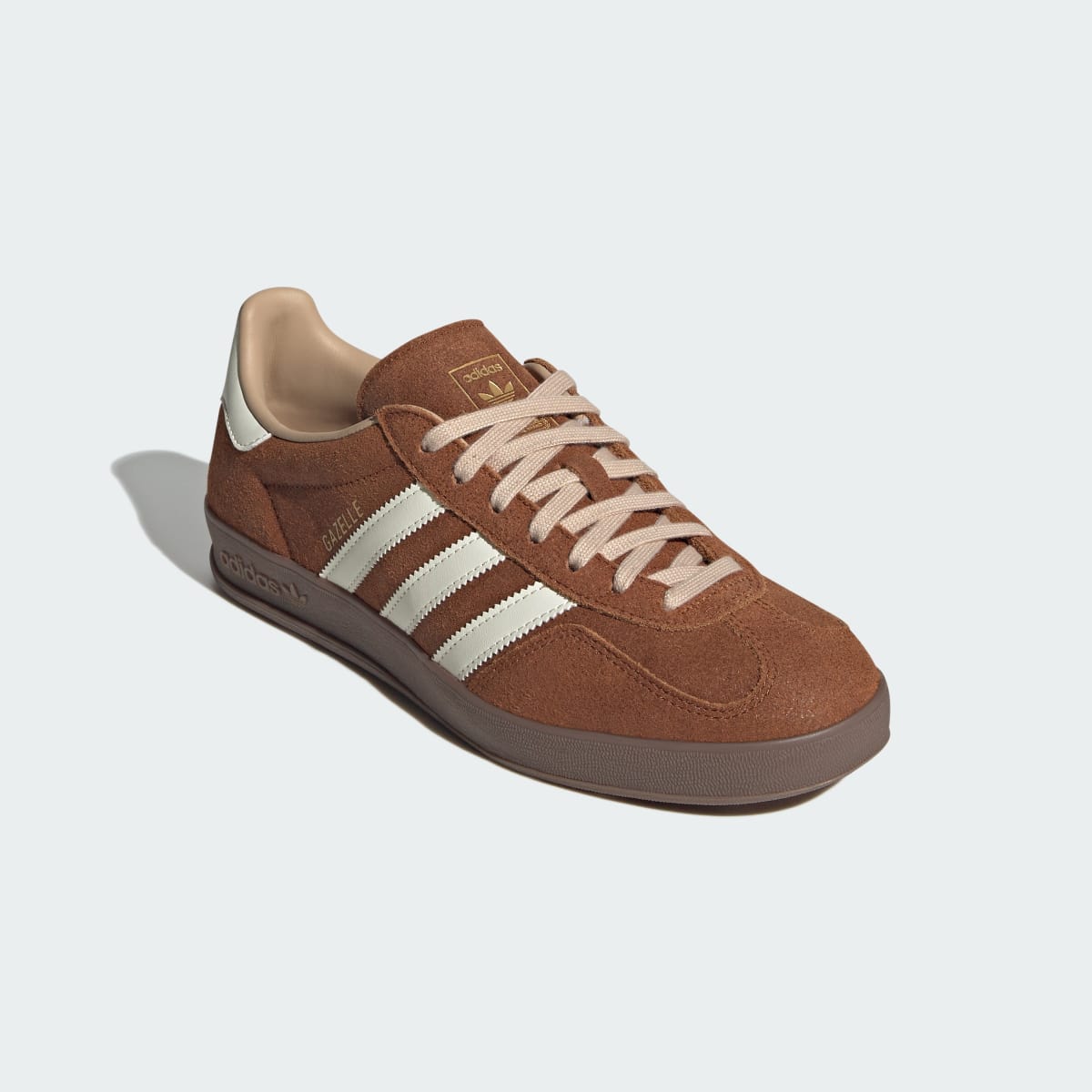 adidas Women's Gazelle Indoor Shoes - Dusky Bronze / Off White / Magic Beige