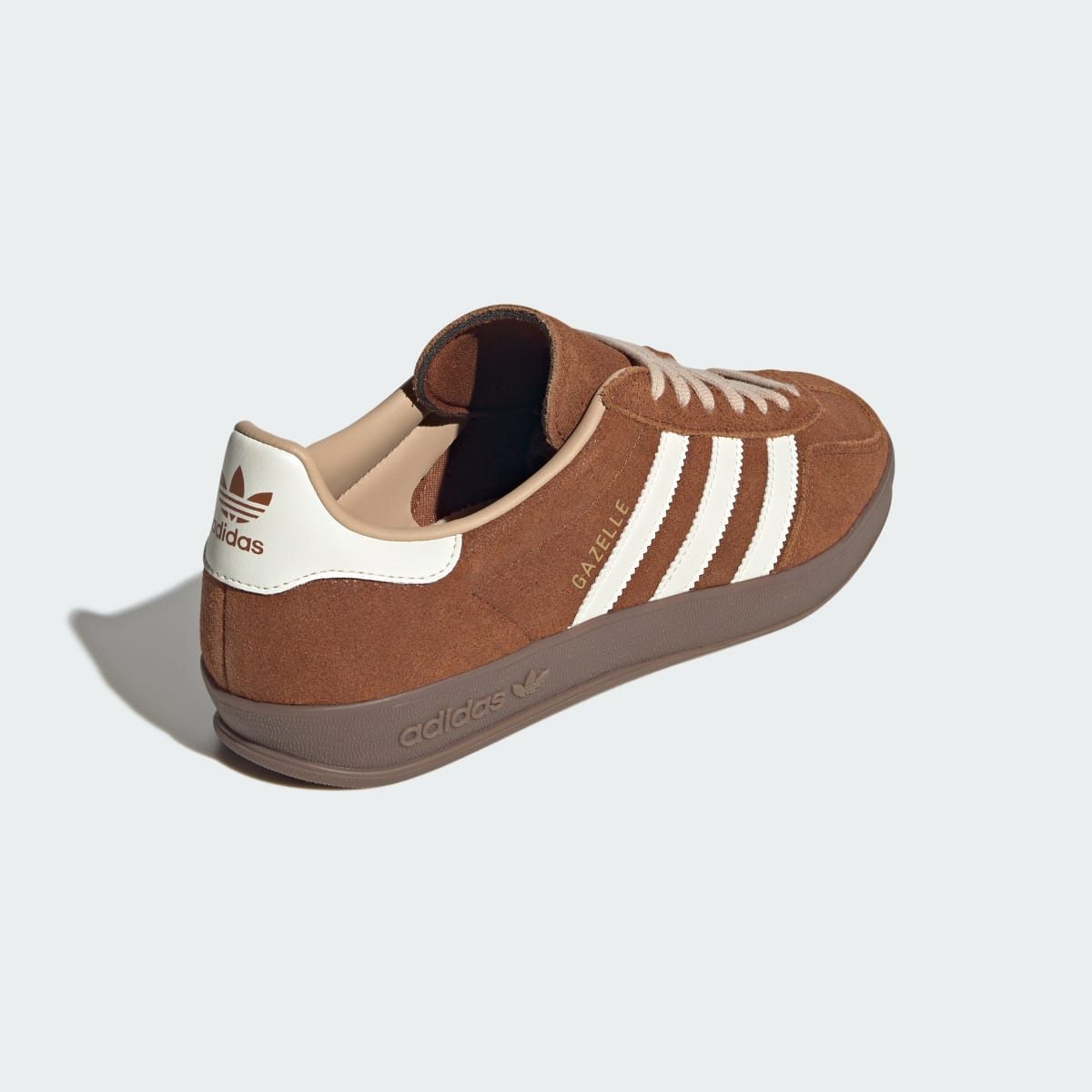 adidas Women's Gazelle Indoor Shoes - Dusky Bronze / Off White / Magic Beige