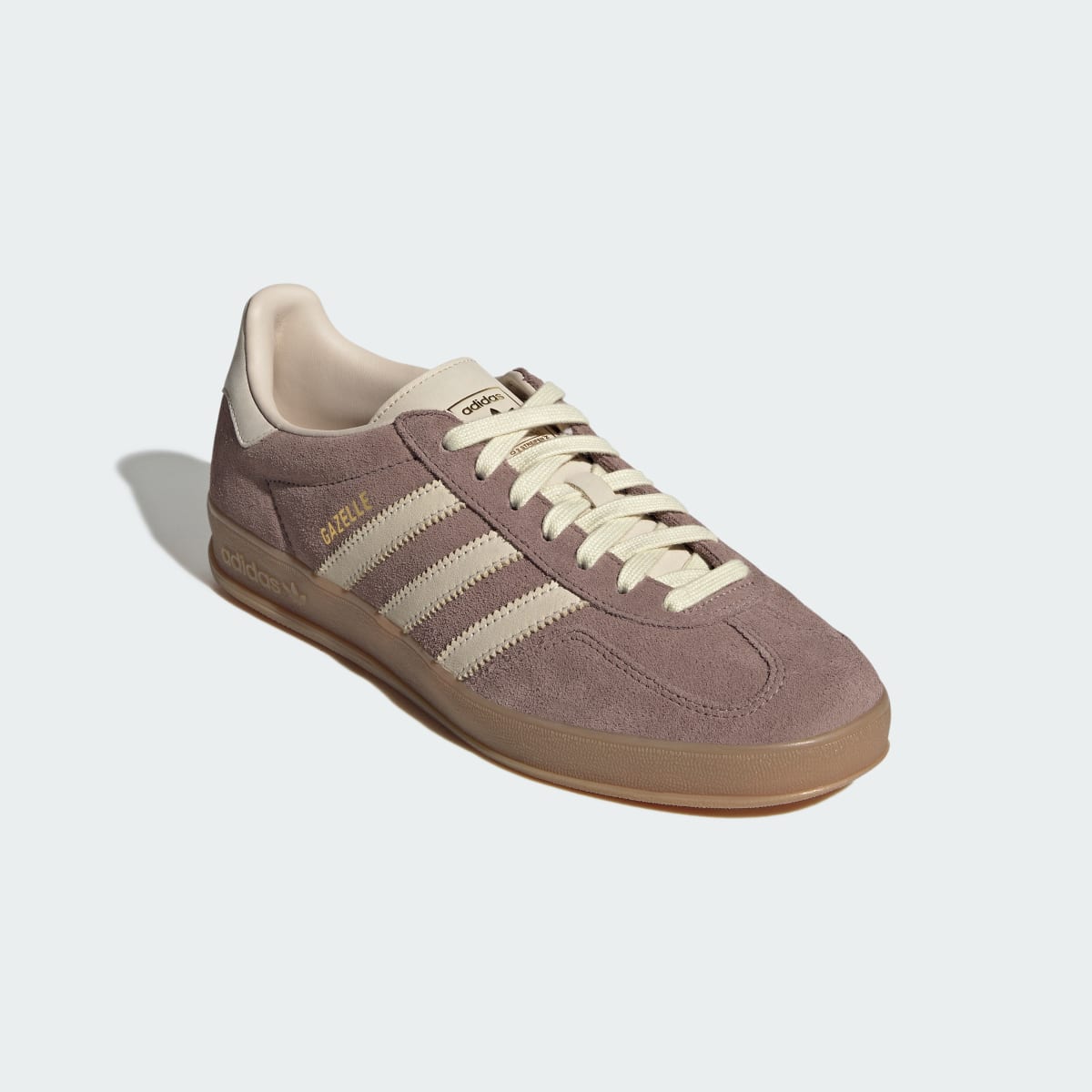 adidas Women's Gazelle Indoor Shoes - Trace Brown / Warm Vanilla / Gum
