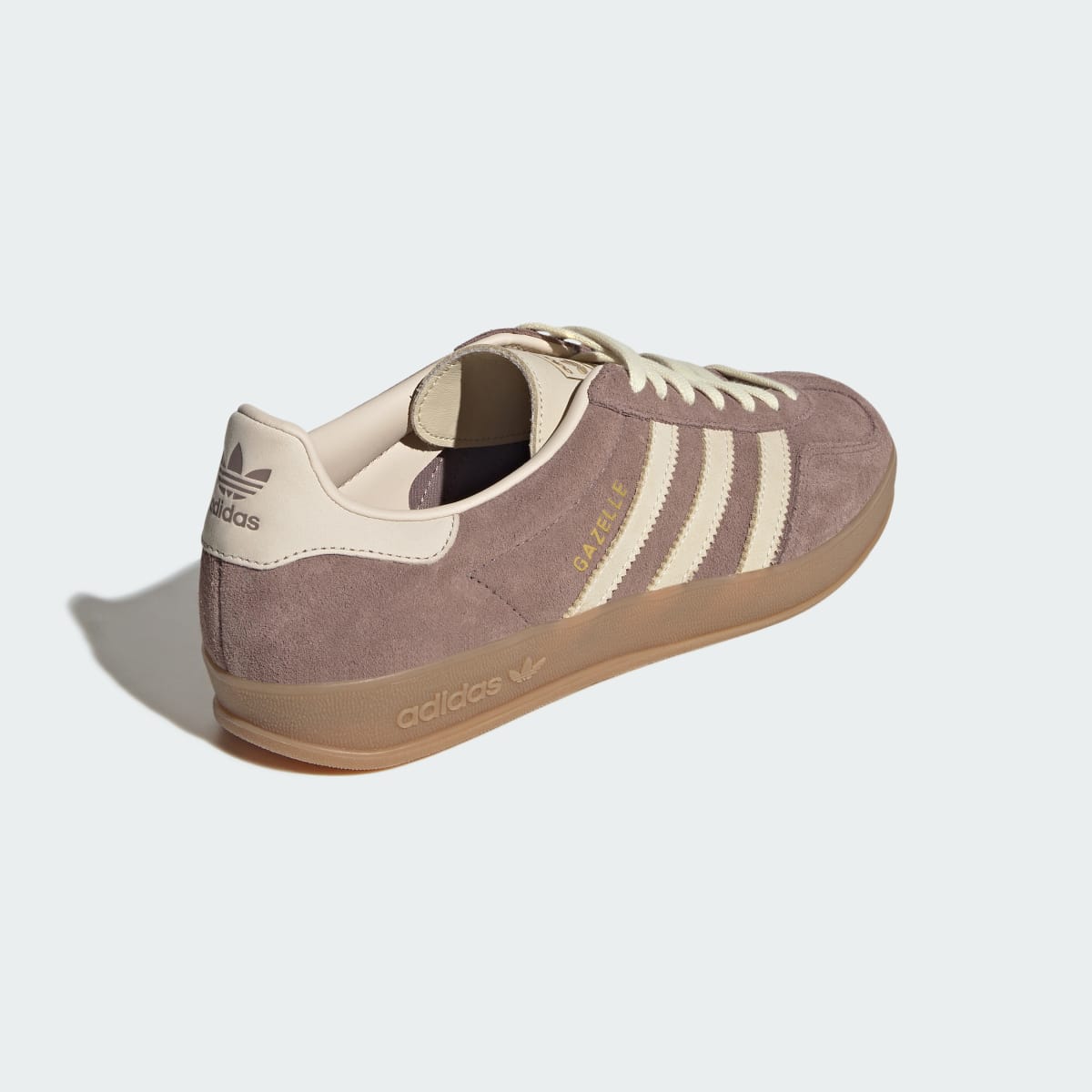 adidas Women's Gazelle Indoor Shoes - Trace Brown / Warm Vanilla / Gum