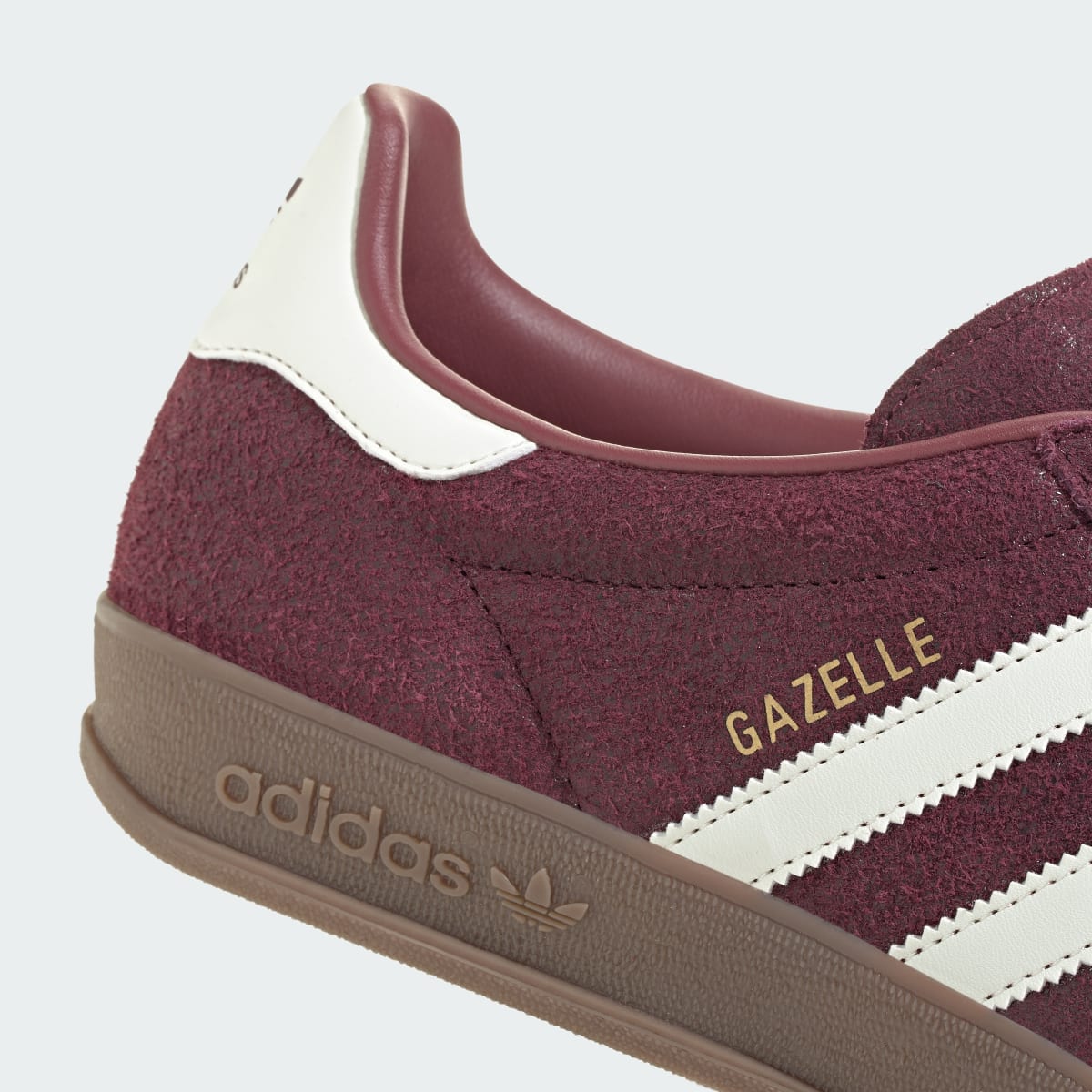 adidas Women's Gazelle Indoor Shoes - Maroon / Off White / Burgundy