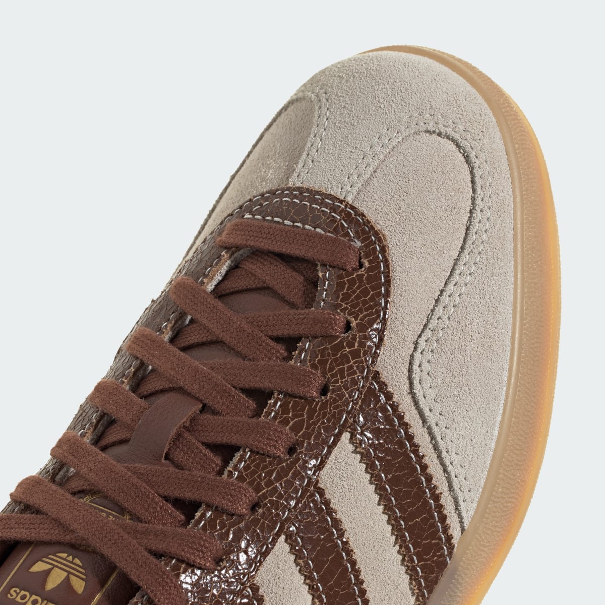 adidas Women's Gazelle Indoor Shoes - Off White / Preloved Brown / Gum