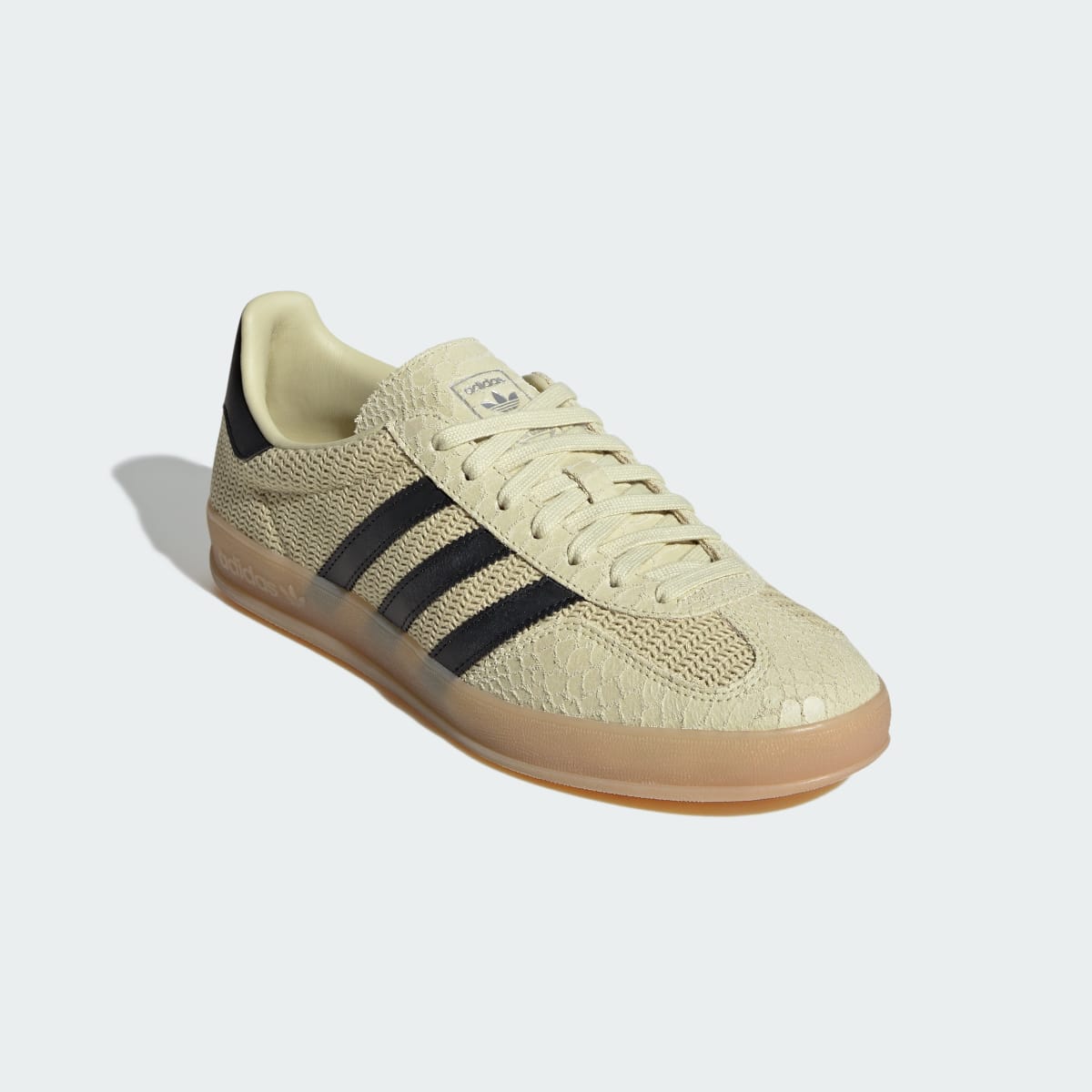 adidas Women's Gazelle Indoor Shoes - Dual Yellow / Core Black / Gum