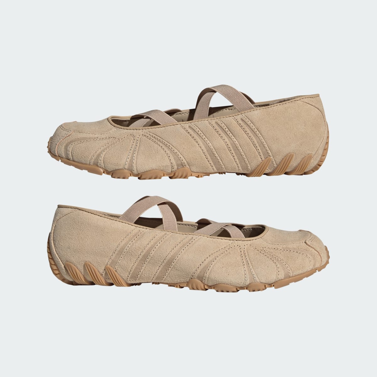adidas Women's Ghost Sprint Ballet Shoes - Magic Beige / Magic Beige / Gum
