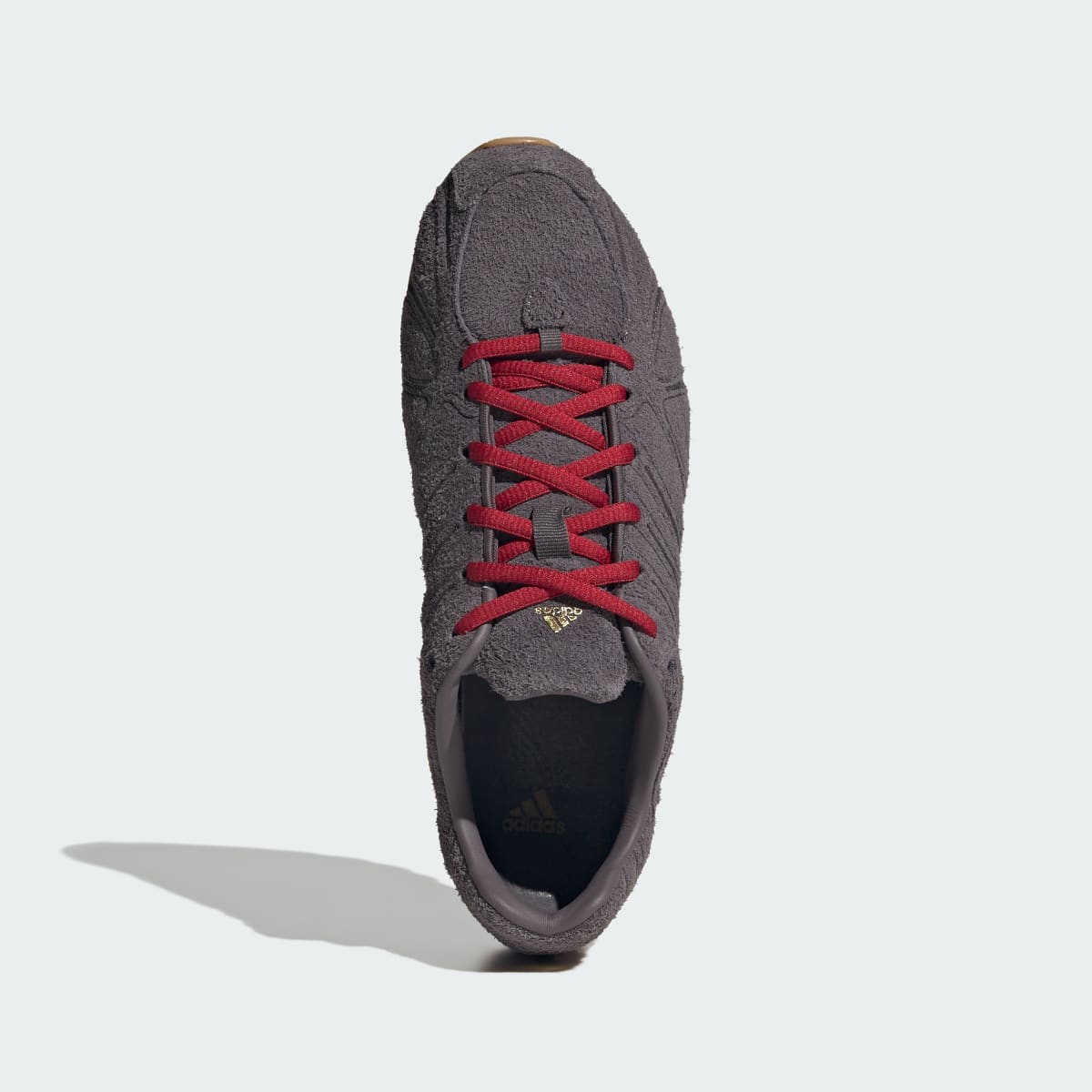 adidas Women's Ghost Sprint Shoes - Grey Strata / Grey Strata / Team Victory Red