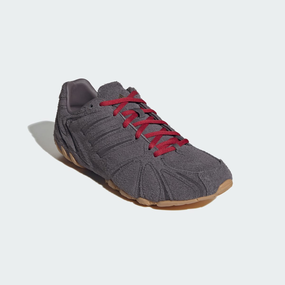 adidas Women's Ghost Sprint Shoes - Grey Strata / Grey Strata / Team Victory Red