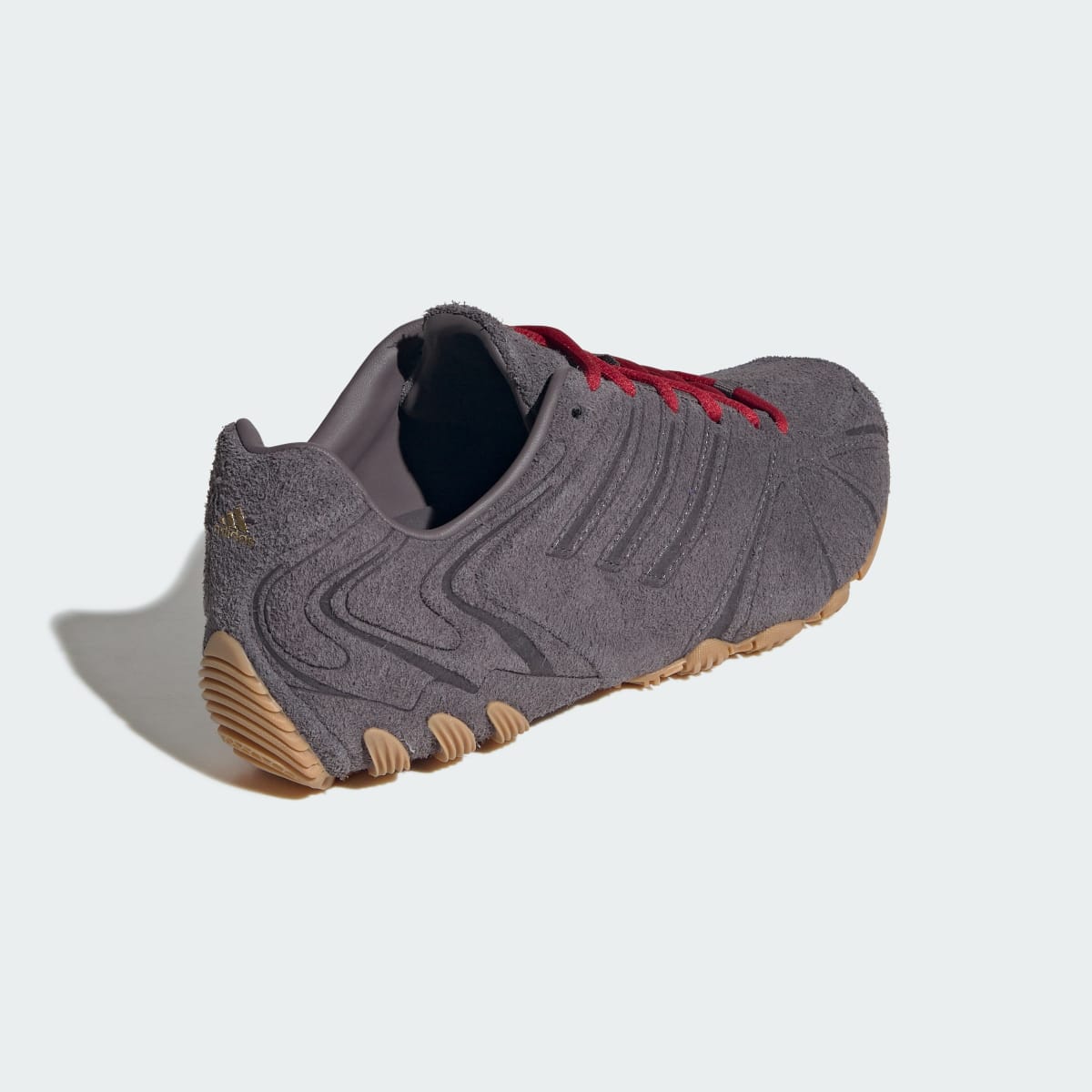 adidas Women's Ghost Sprint Shoes - Grey Strata / Grey Strata / Team Victory Red