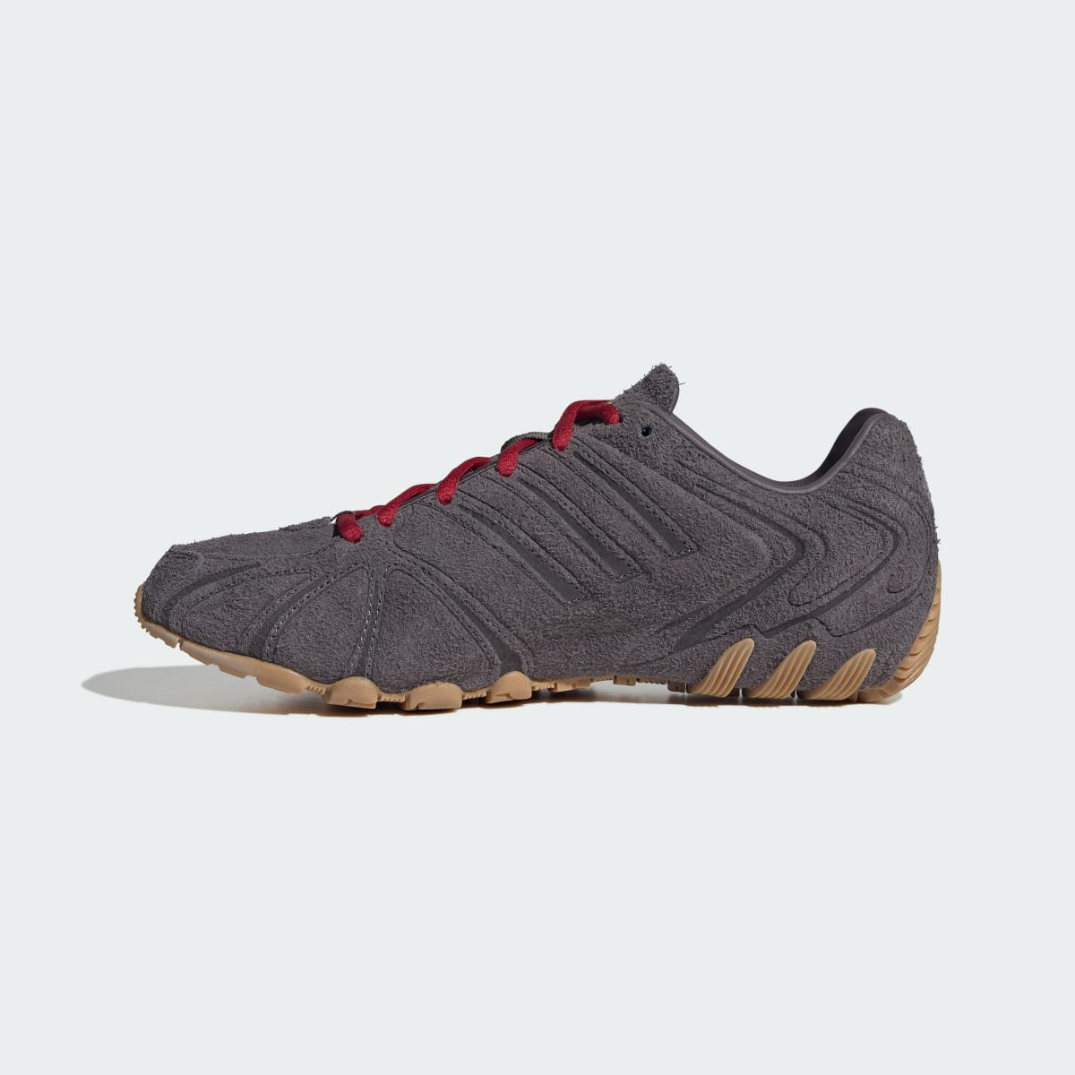 adidas Women's Ghost Sprint Shoes - Grey Strata / Grey Strata / Team Victory Red