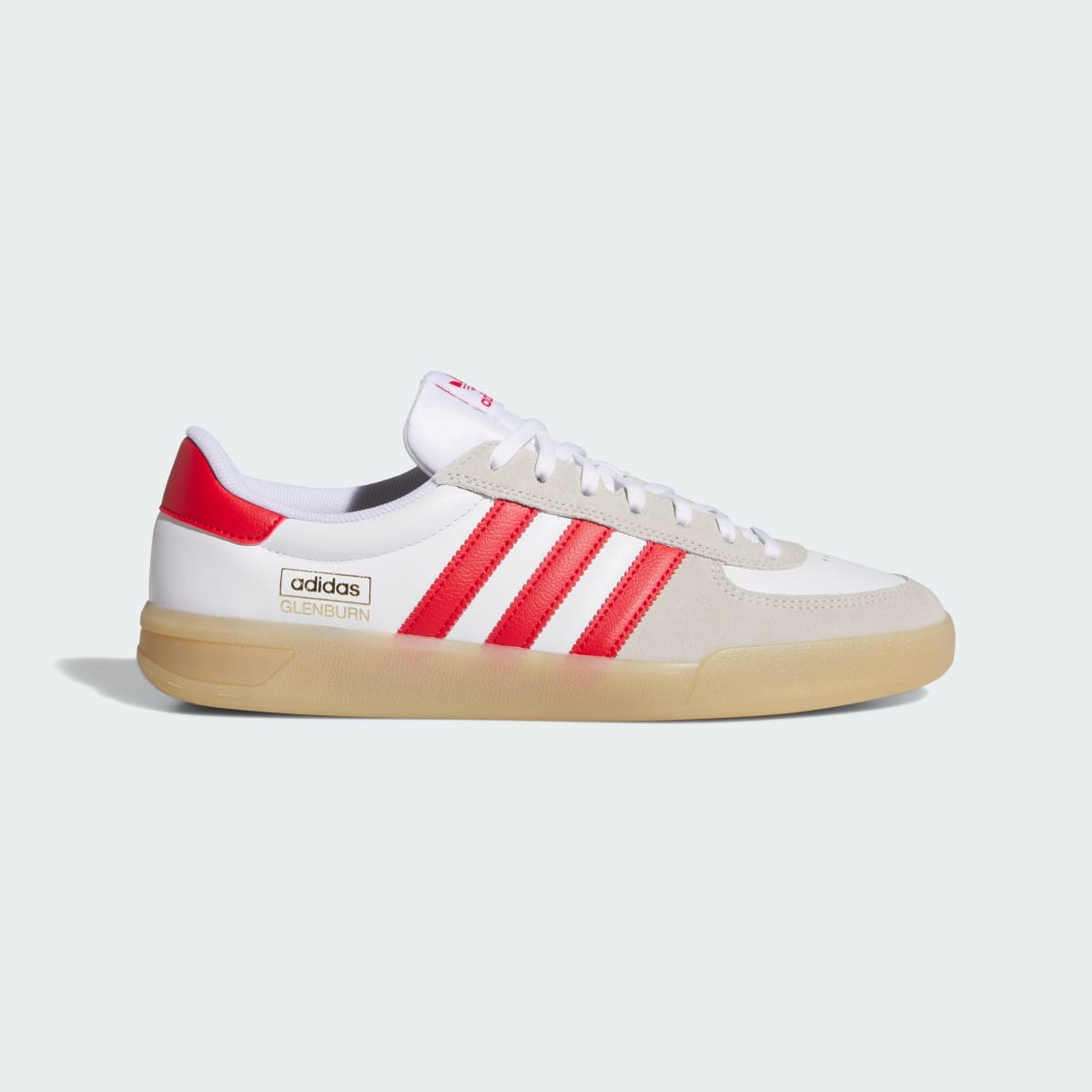 adidas Women's Glenburn Shoes - Cloud White / Better Scarlet / Gum