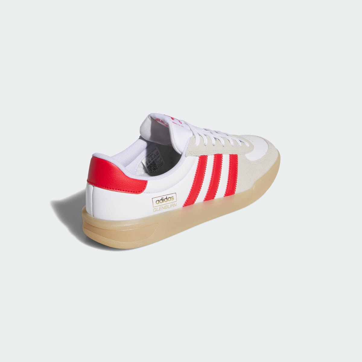 adidas Women's Glenburn Shoes - Cloud White / Better Scarlet / Gum