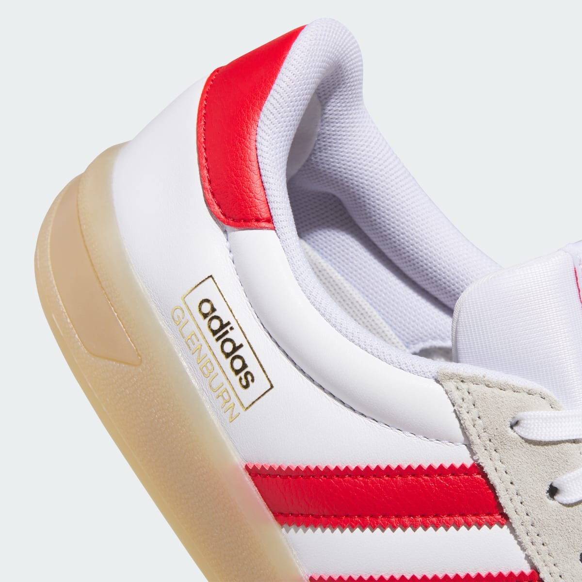 adidas Women's Glenburn Shoes - Cloud White / Better Scarlet / Gum