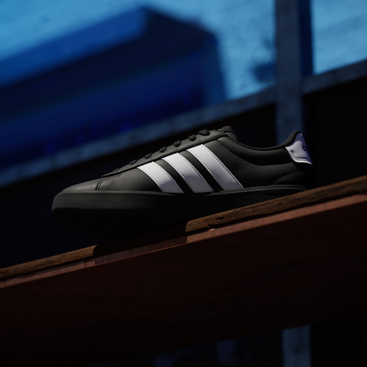 adidas Men's Grand Court 3.0 Shoes - Core Black / Cloud White / Cloud White