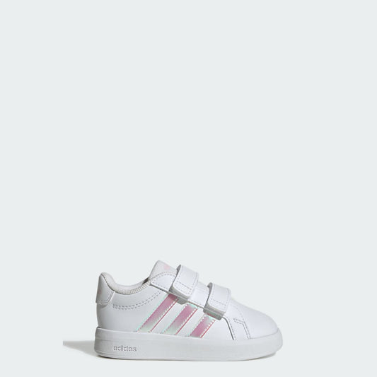 adidas Kids' Grand Court 3.0 Shoes Infants - Cloud White / Iridescent / Cloud White