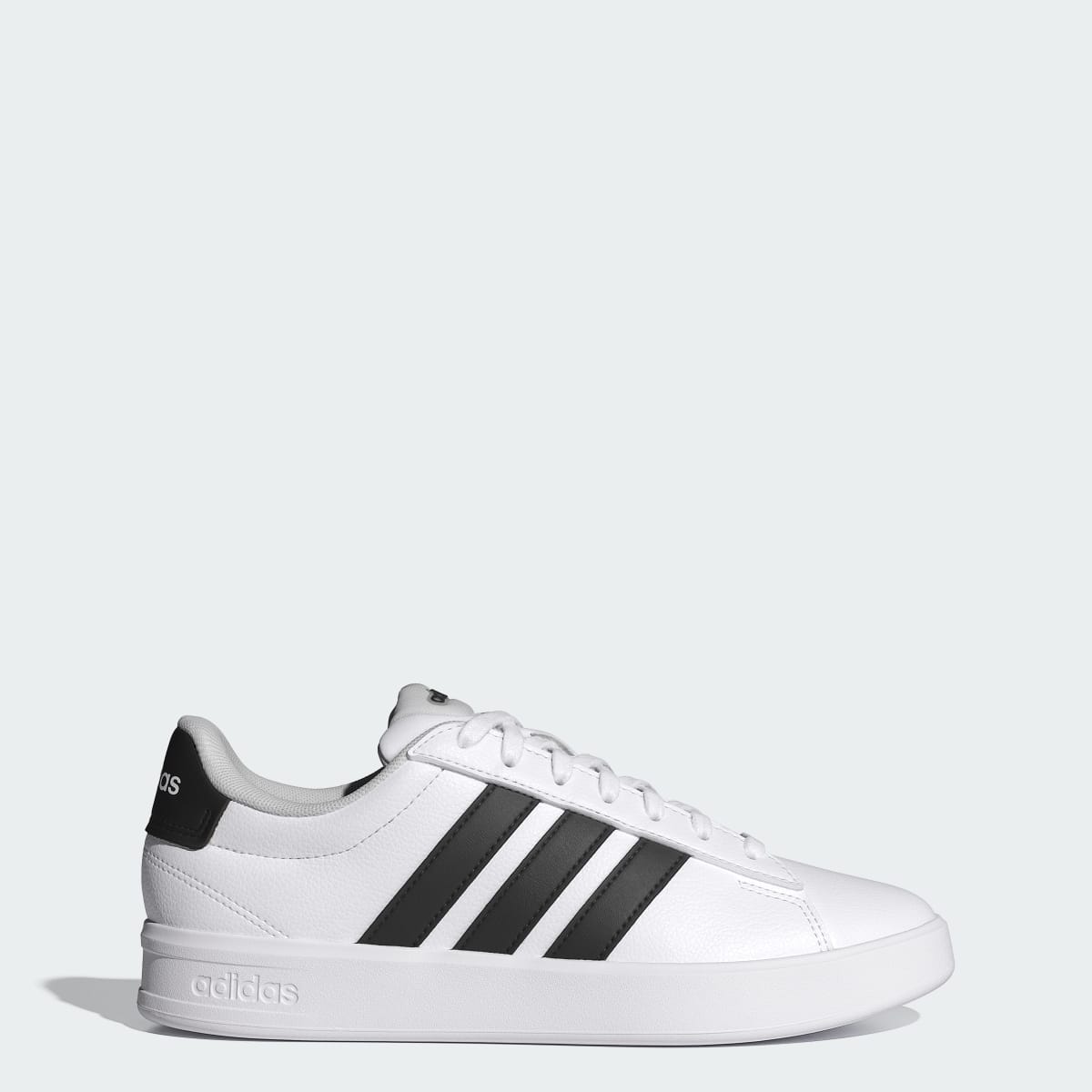 adidas Women's Grand Court 3.0 Shoes - Cloud White / Core Black / Cloud White