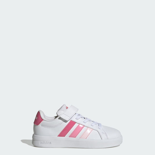 adidas Kids' Grand Court 3.0 Shoes Children - Cloud White / Pink Fusion / Bliss Pink