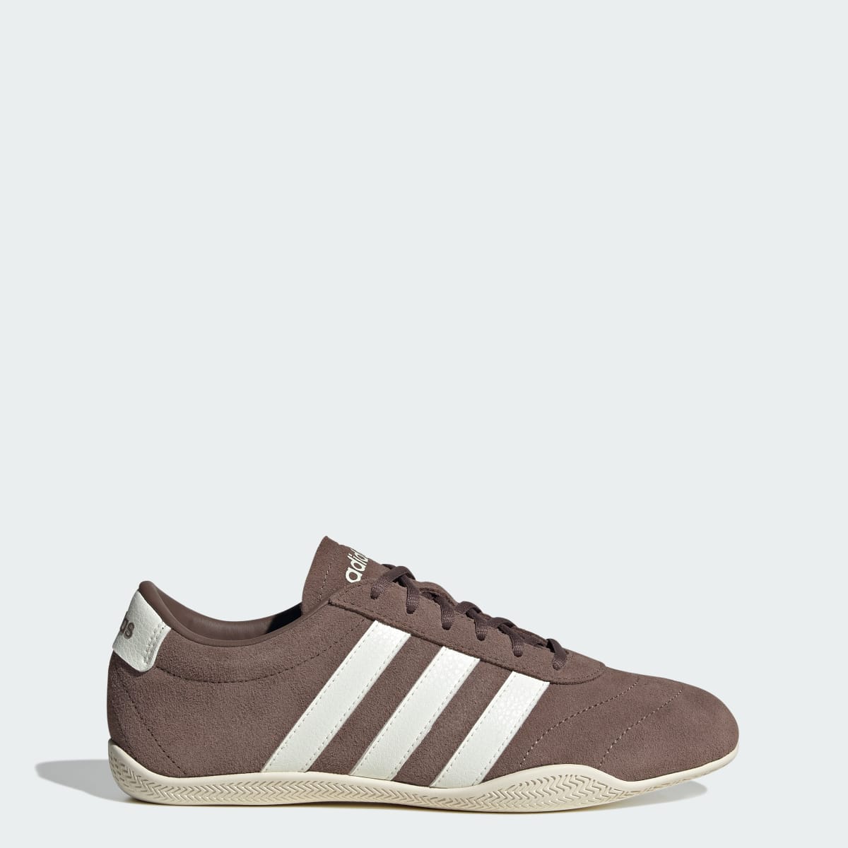 adidas Women's Grand Court LO Shoes - Earth Strata / Off White / Earth Strata