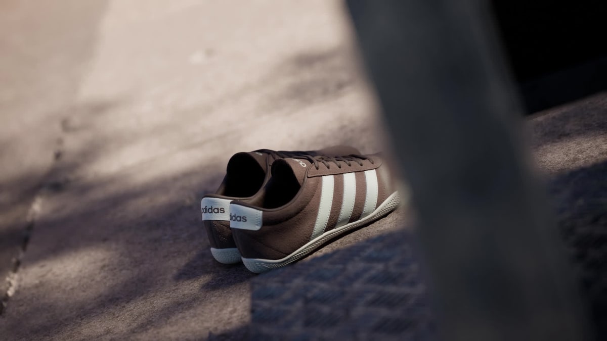 adidas Women's Grand Court LO Shoes - Earth Strata / Off White / Earth Strata