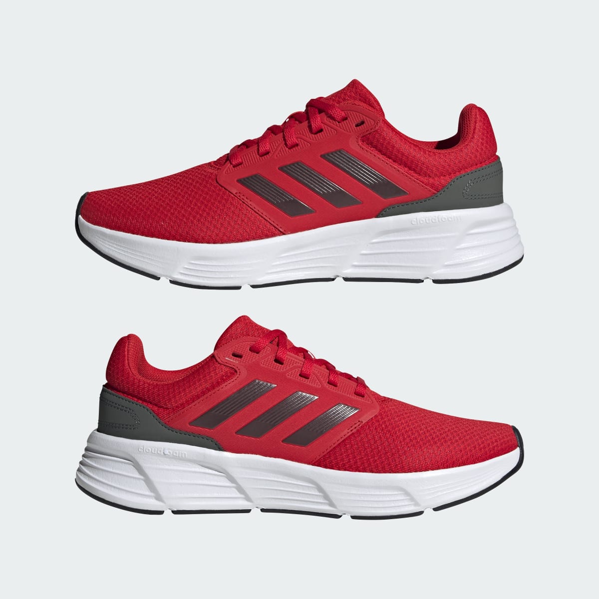 adidas Men's Galaxy 6 Shoes - Better Scarlet / Aurora Met. / Legend Ivy