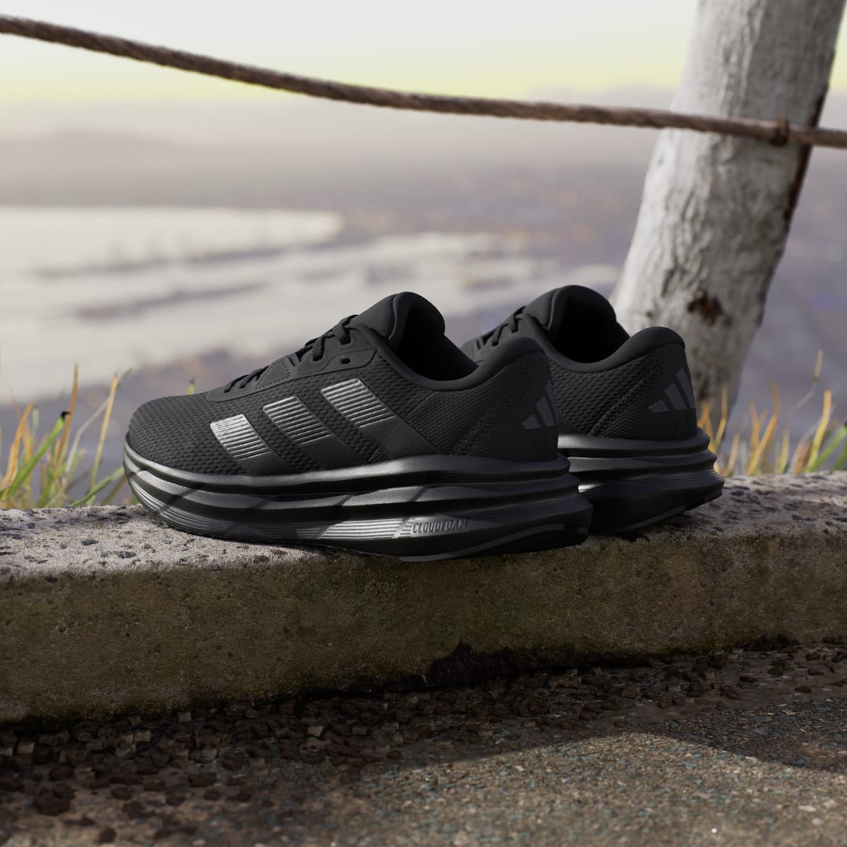 adidas Women's Galaxy 7 Running Shoes - Core Black / Core Black / Carbon